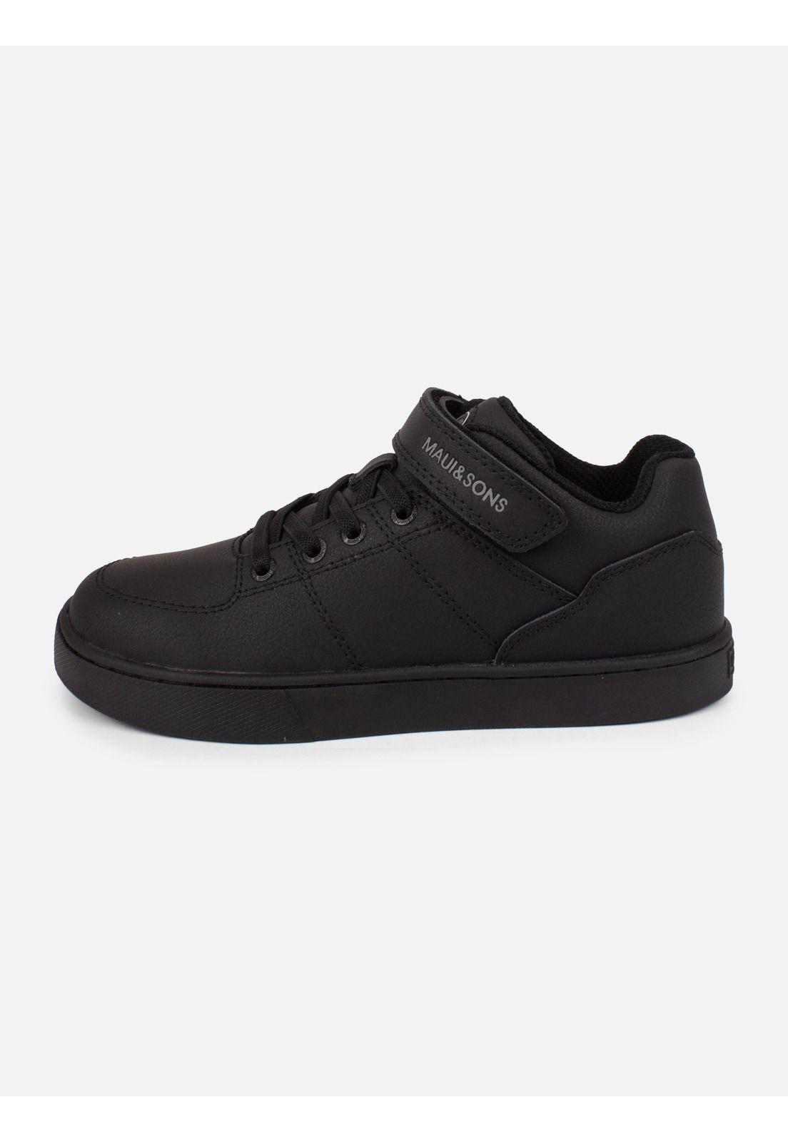 Zapatillas Escolar Olinda Negro Niño Maui And Sons-3