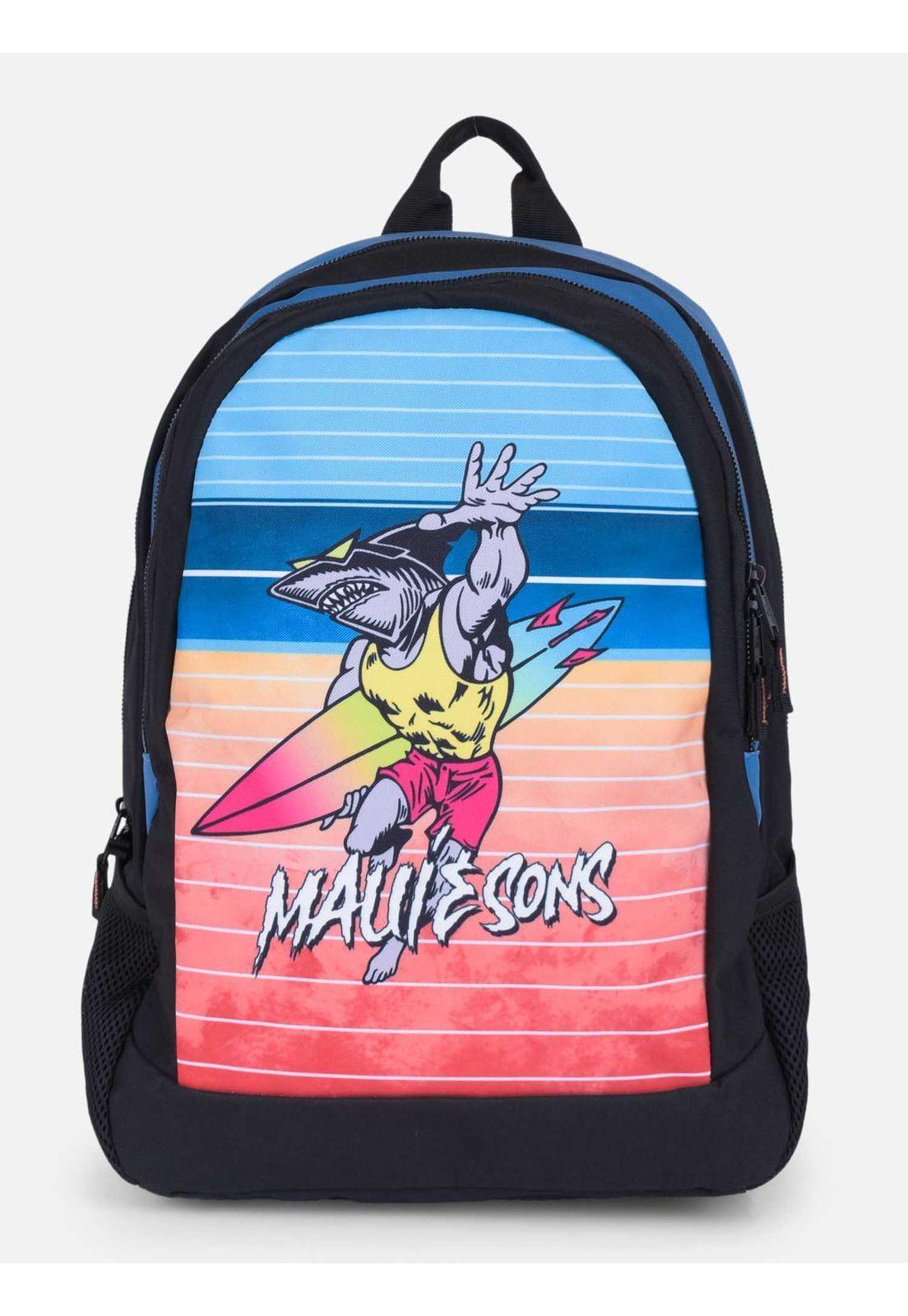 Mochila Ohalo Infantil Azul Maui and Sons-2