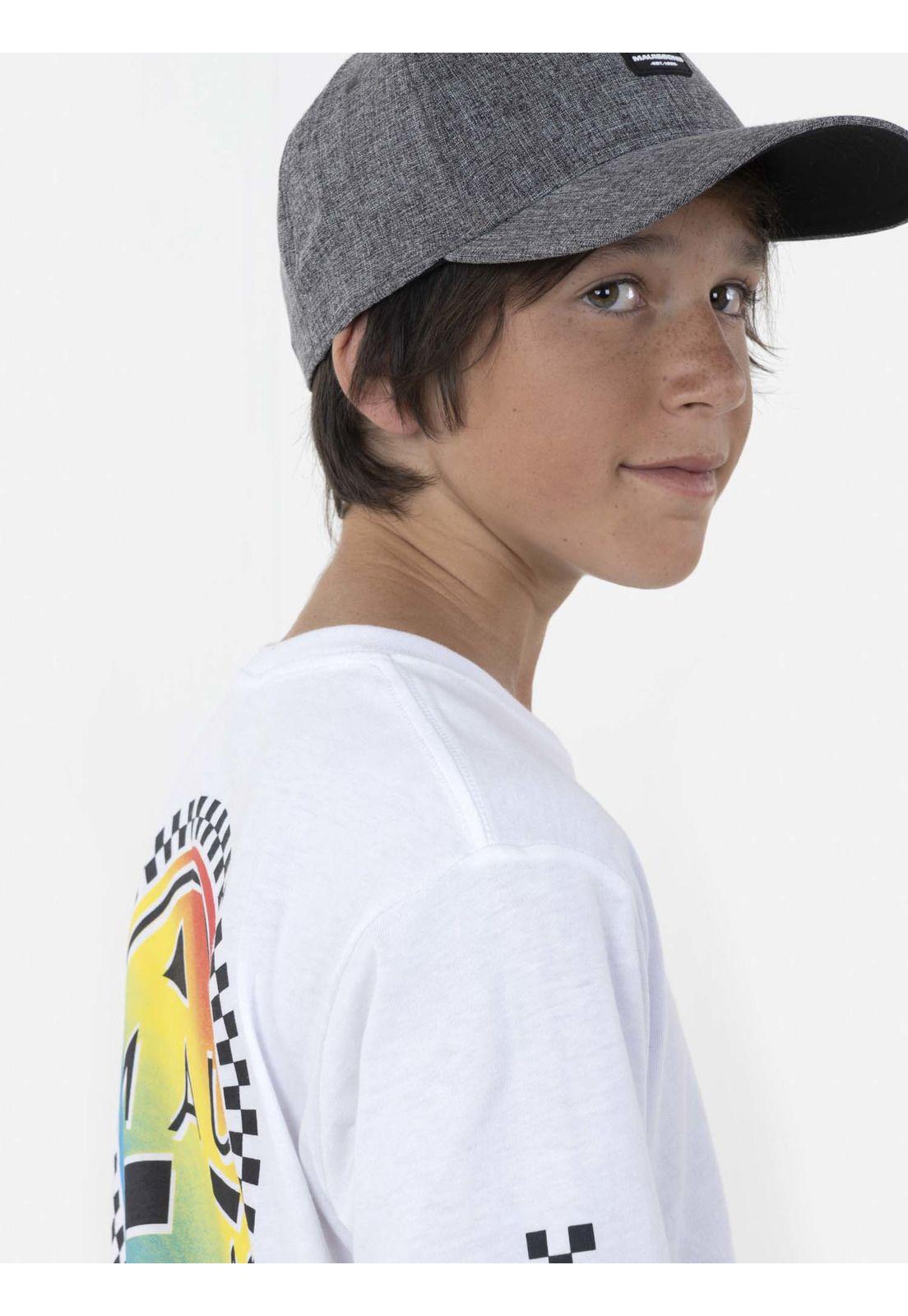 Polera GRADIENT COOKIE Juvenil Blanco Maui and Sons-2