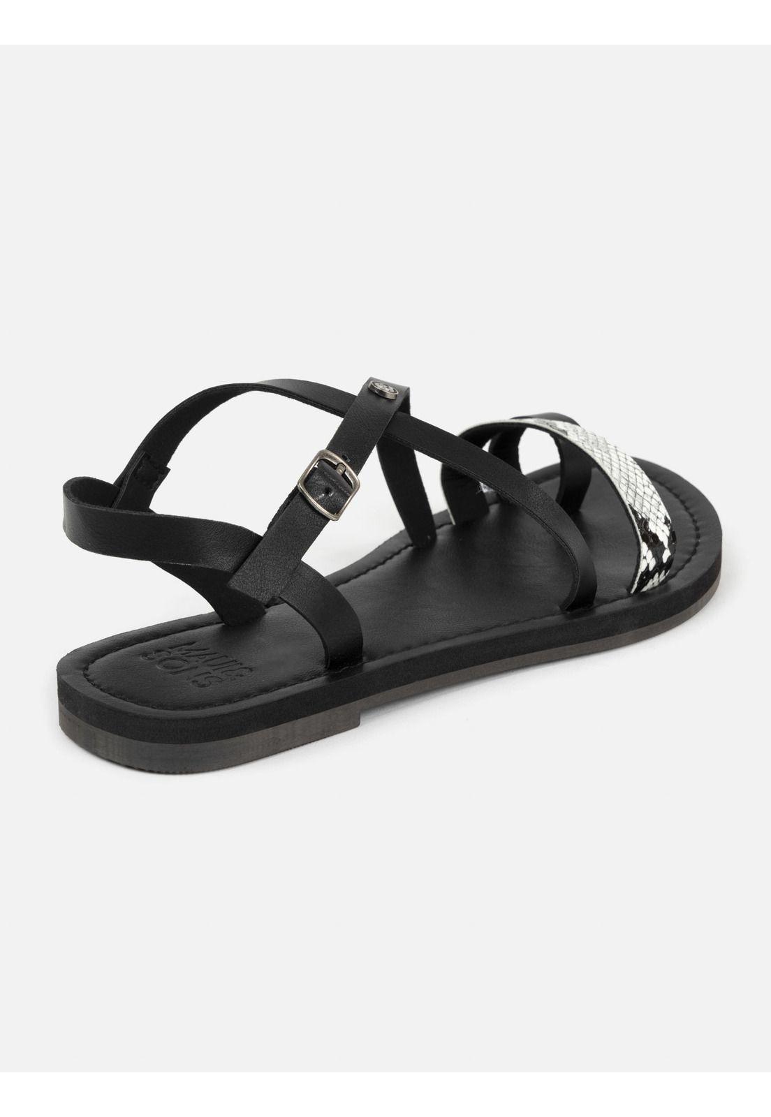 Sandalia  Mujer Negro 5S332-WV22 Maui And Sons-1