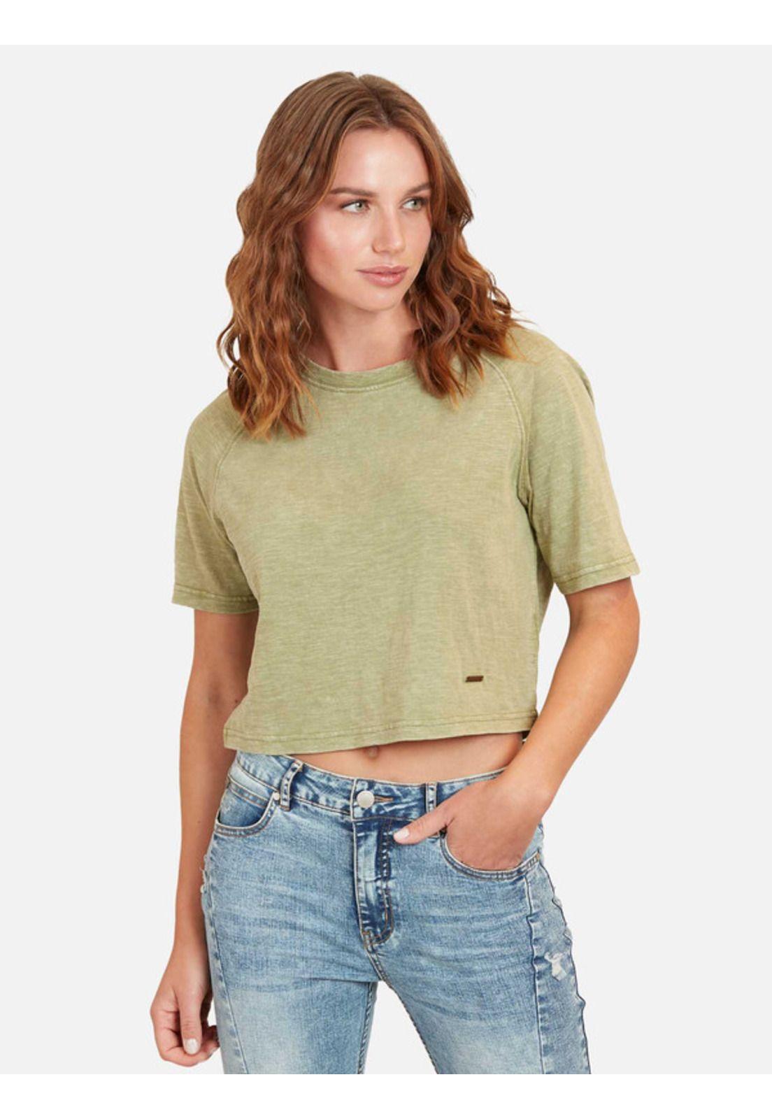 Polera Greenland Mujer Verde Maui And Sons-0