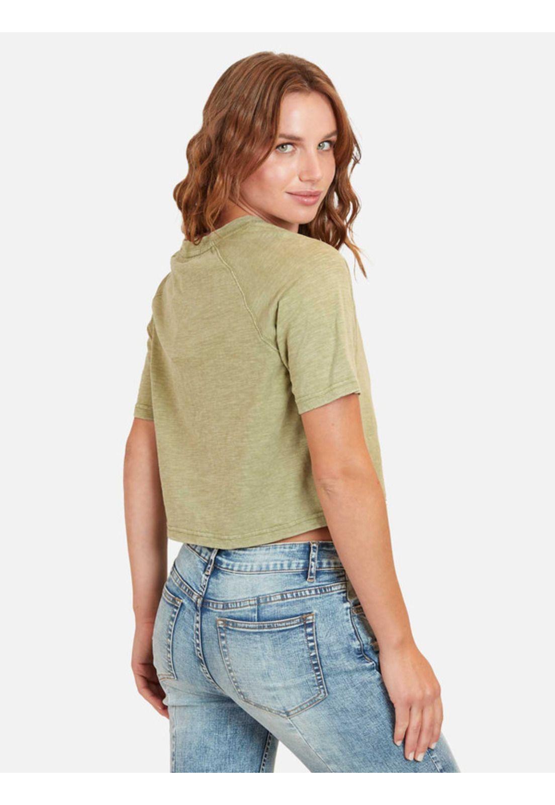 Polera Greenland Mujer Verde Maui And Sons-1