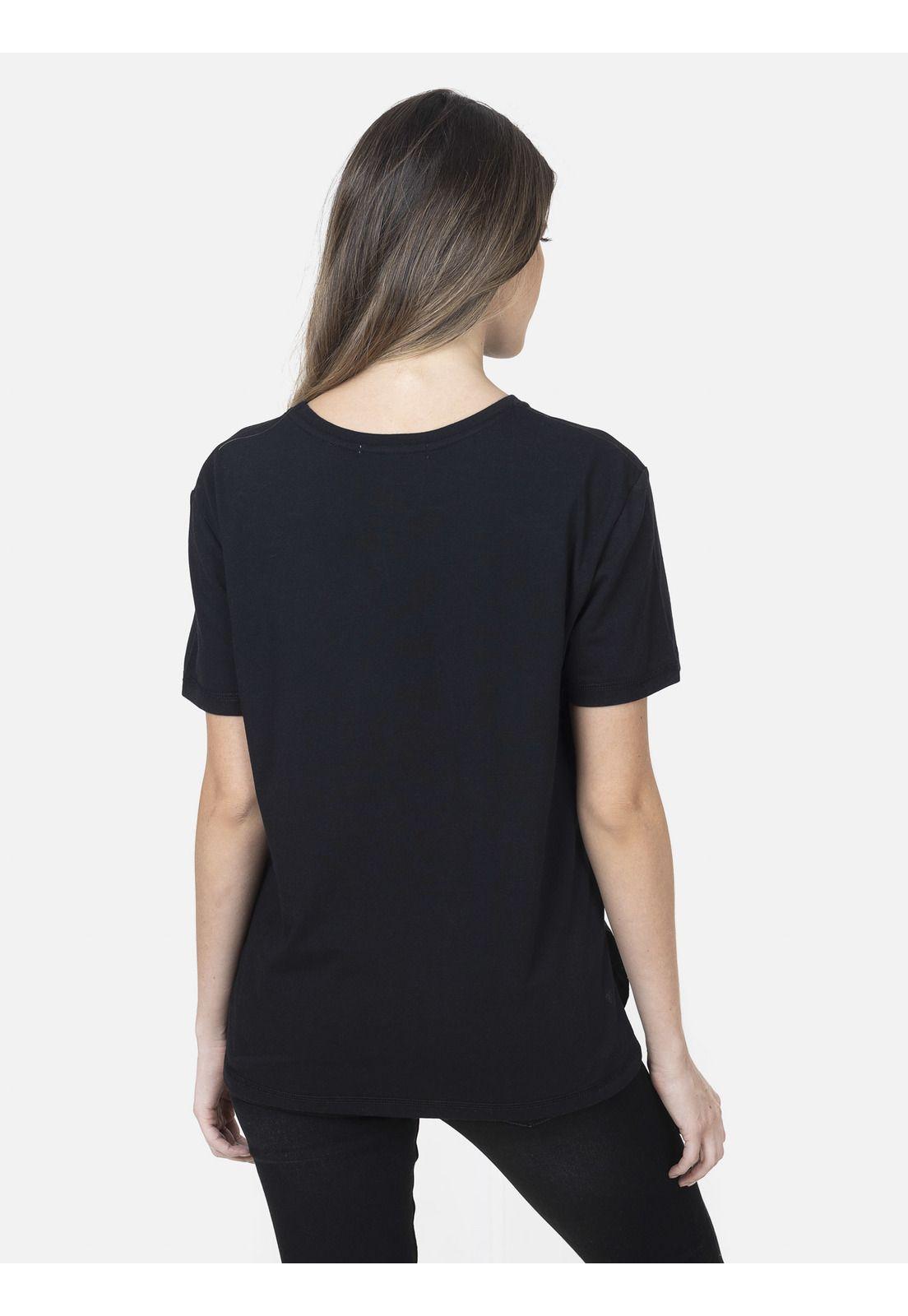 Polera Mujer NATURAL FLOW Negro Maui and Sons-1