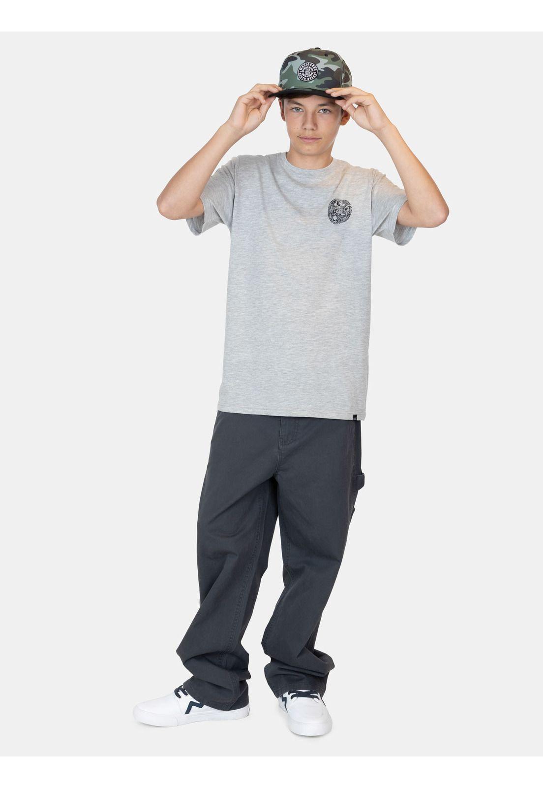 Polera MC Isla Gris Infantil Maui And Sons-3