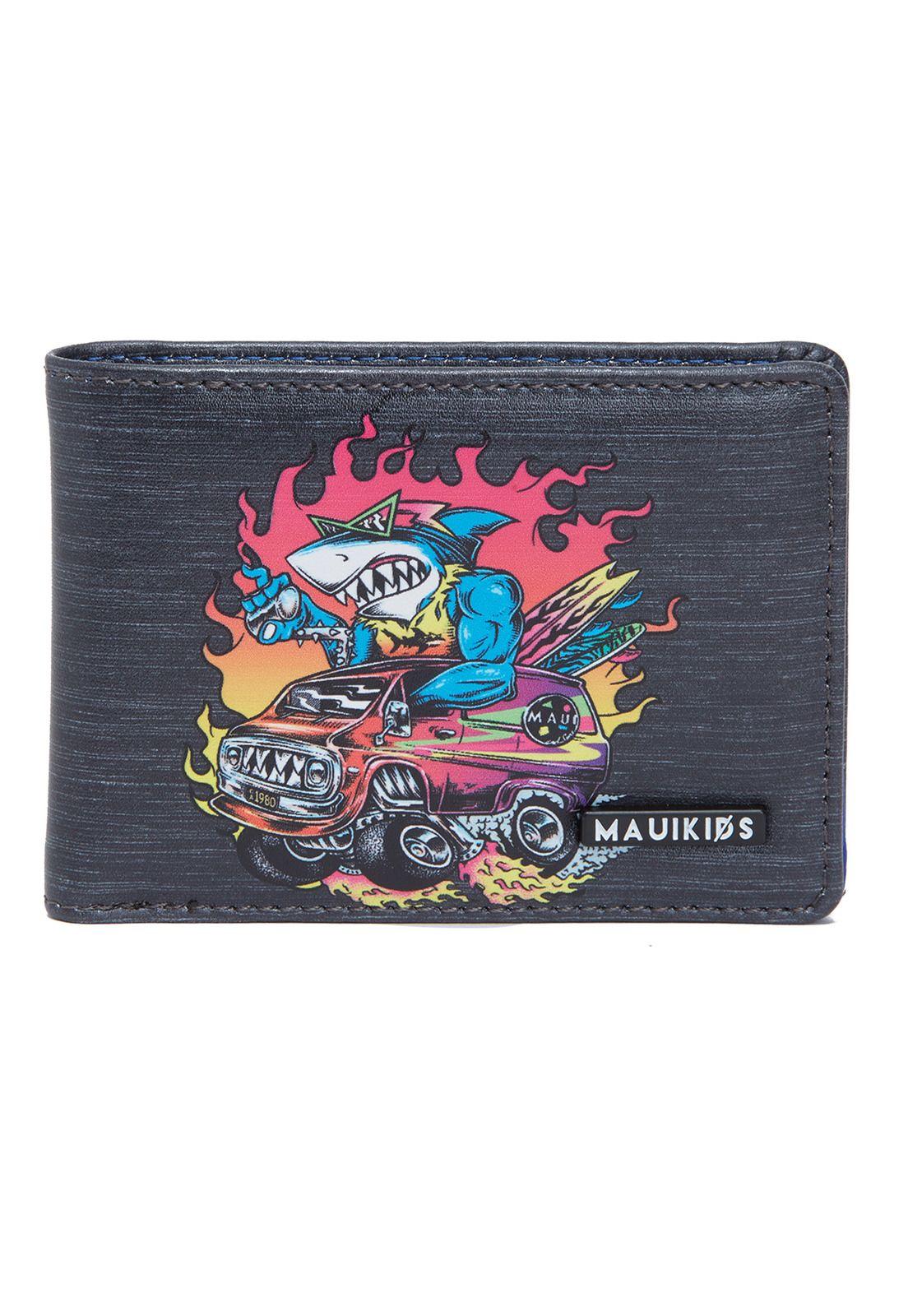 Billetera Kids Negro Maui and Sons 5AB1636-KV21-0