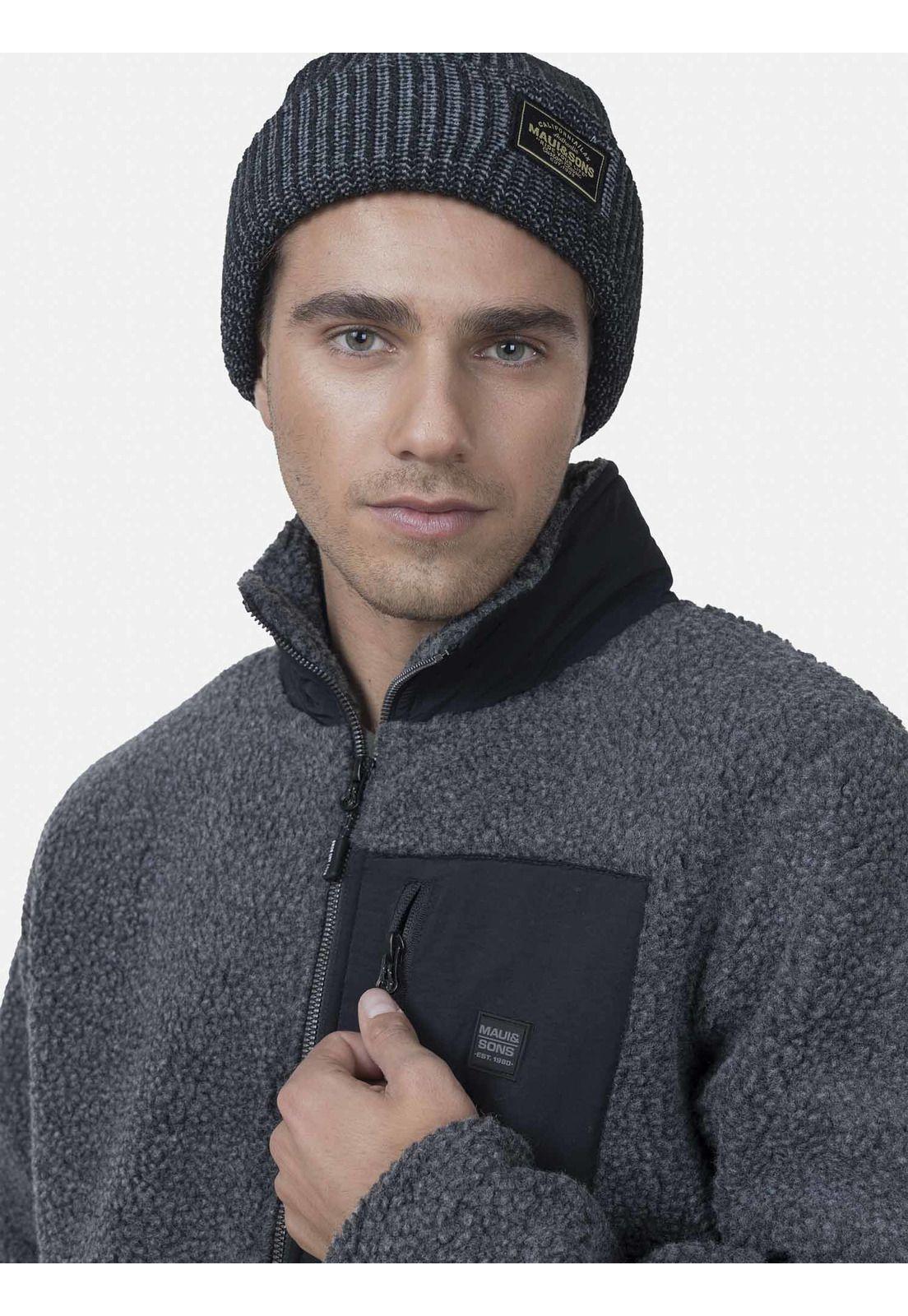 Fullzipper Hombre 5O361-MI22 Gris Oscuro Maui and Sons-2