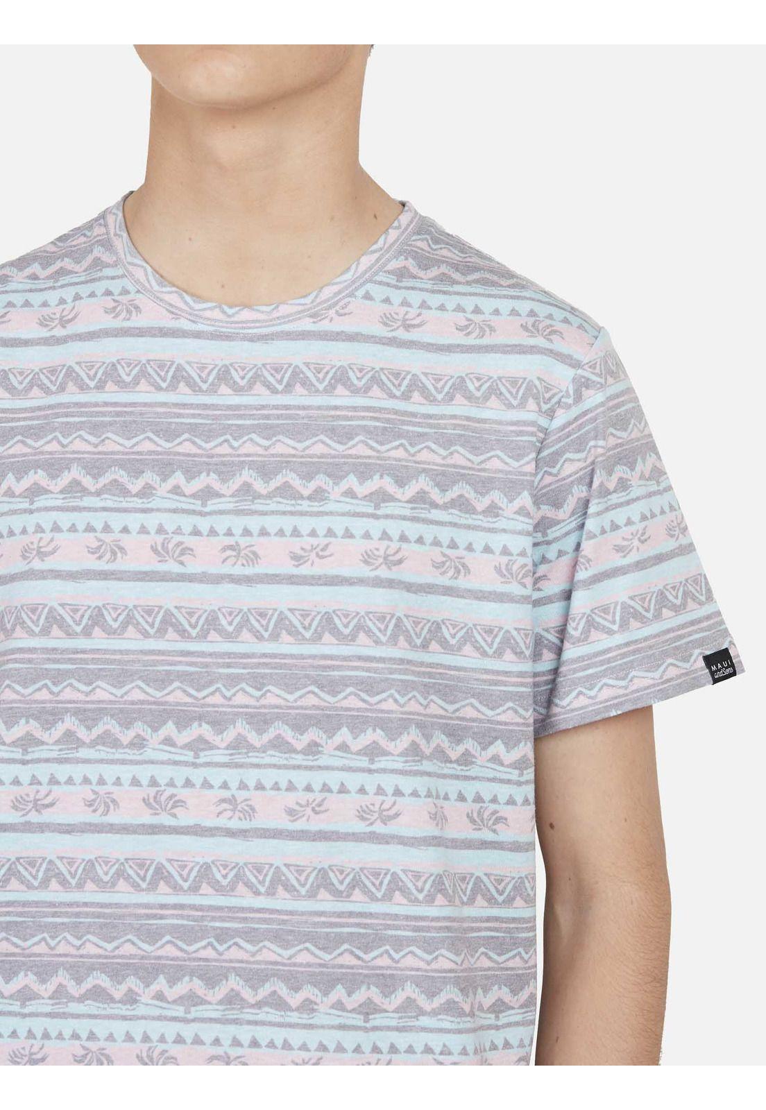 Polera ETHNIC LINES Juvenil Multicolor Maui and Sons-2