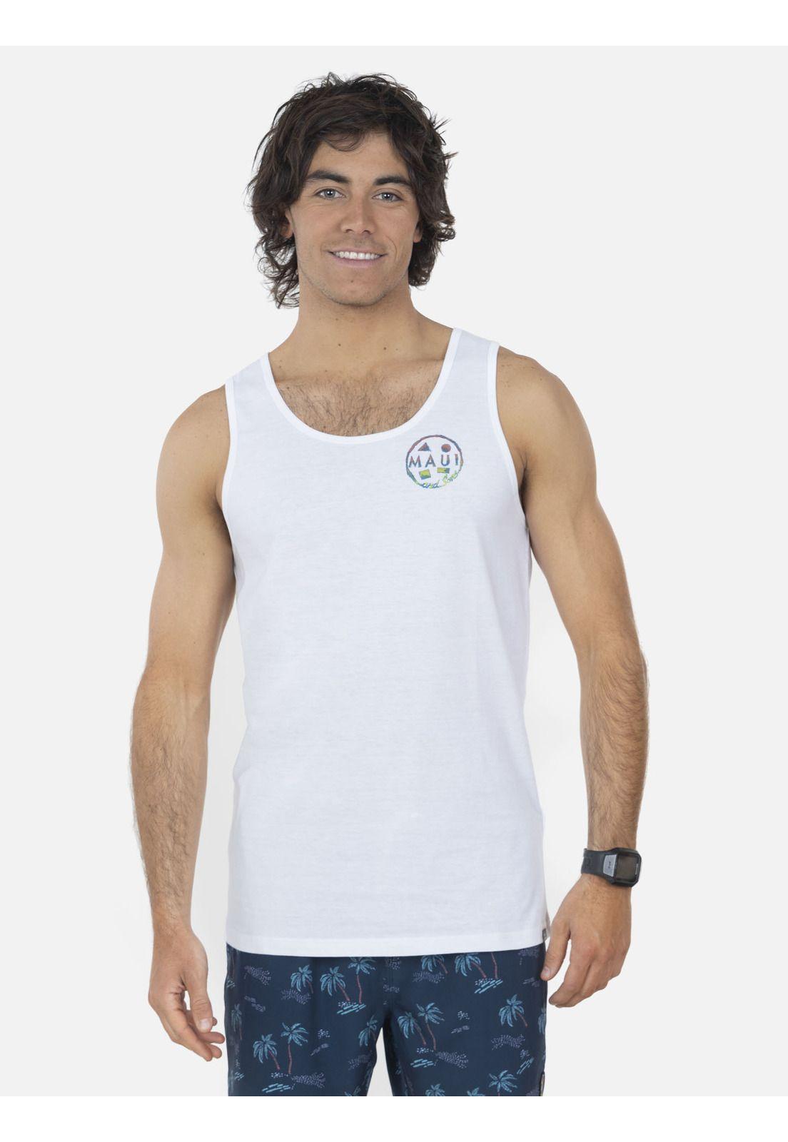 Polera Hombre Blanco 5P1155-MV22 Maui And Sons-0