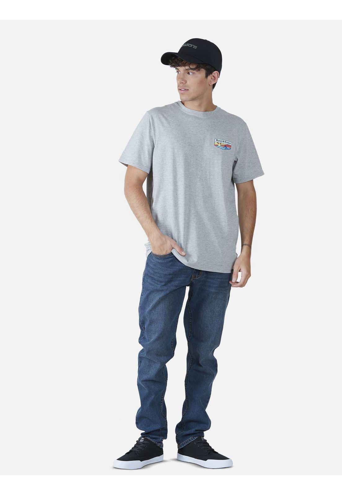 Polera  Hombre Gris 5P383-MV22 Maui And Sons-3