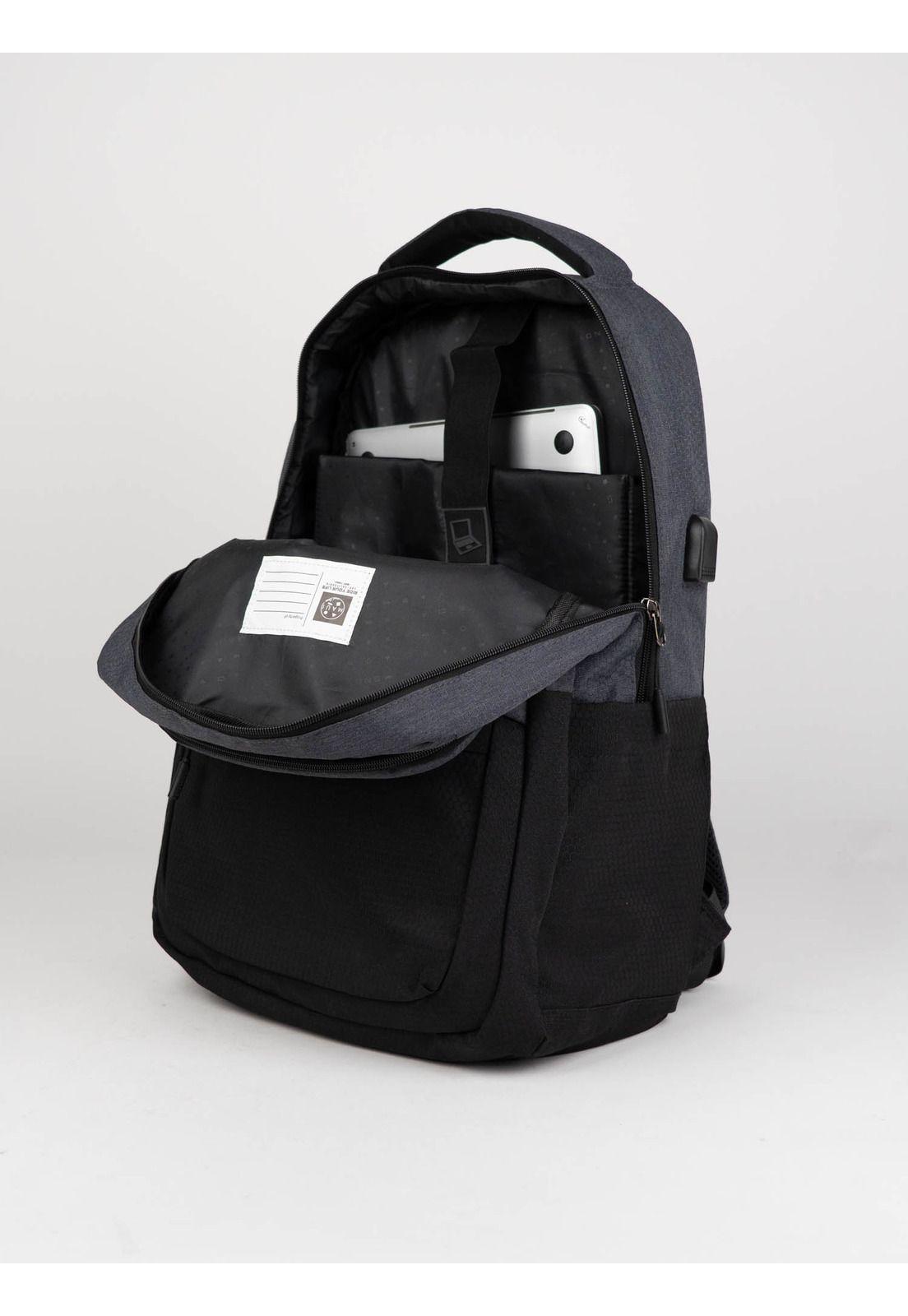 Mochila Escolar Sunaki Gris Hombre Maui and sons-2