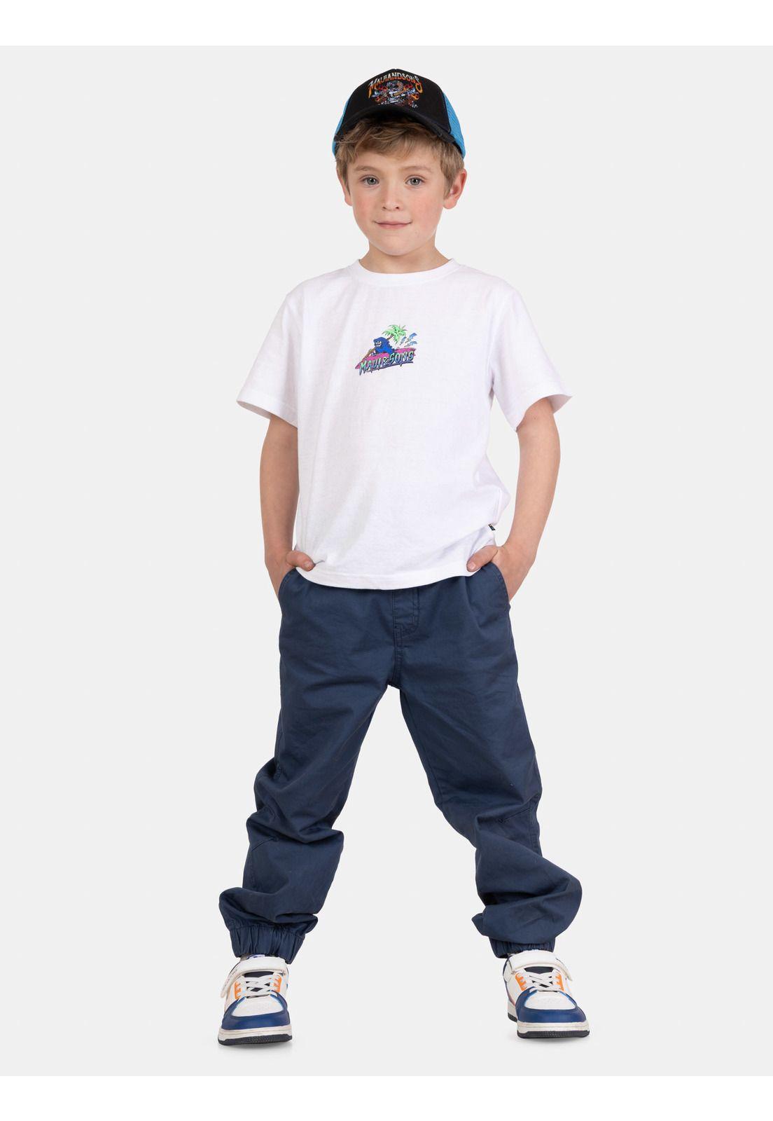 Polera MC OlaFit Blanco Infantil Maui And Sons-3