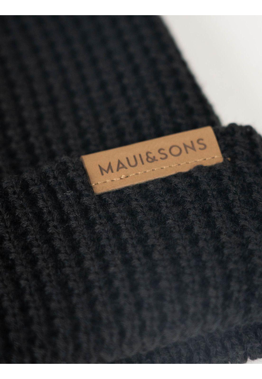 Gorro Vesta Negro Mujer Maui And Sons-2