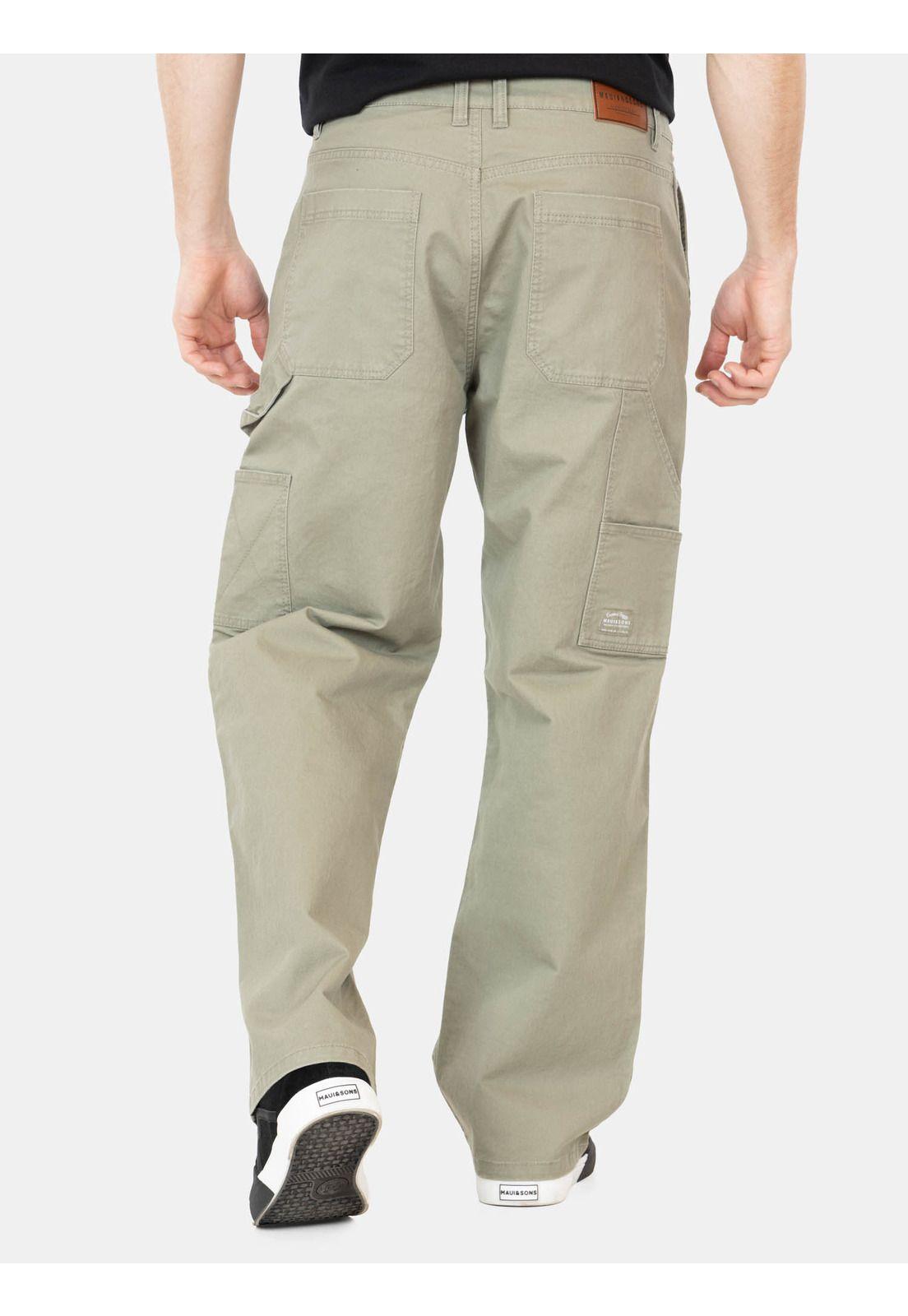 Pantalón Kumi Verde Hombre Maui And Sons-3