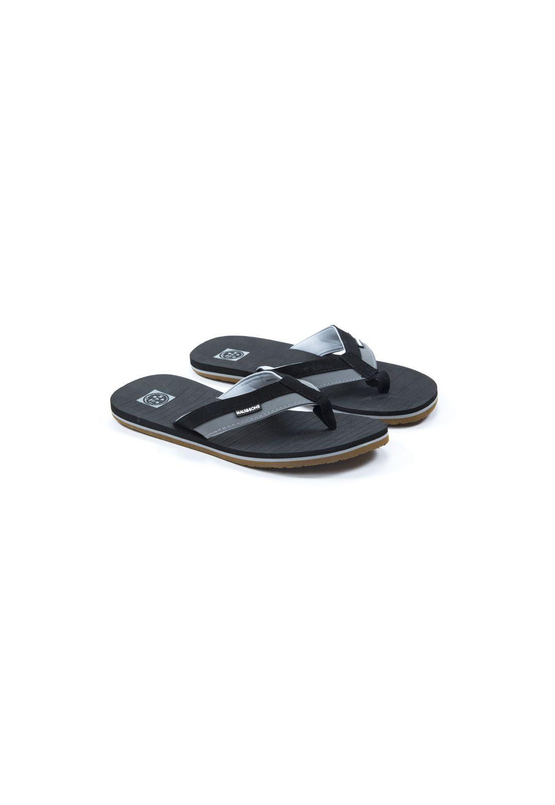 Sandalia Hombre Negro Maui and Sons 5S119-MV20-3