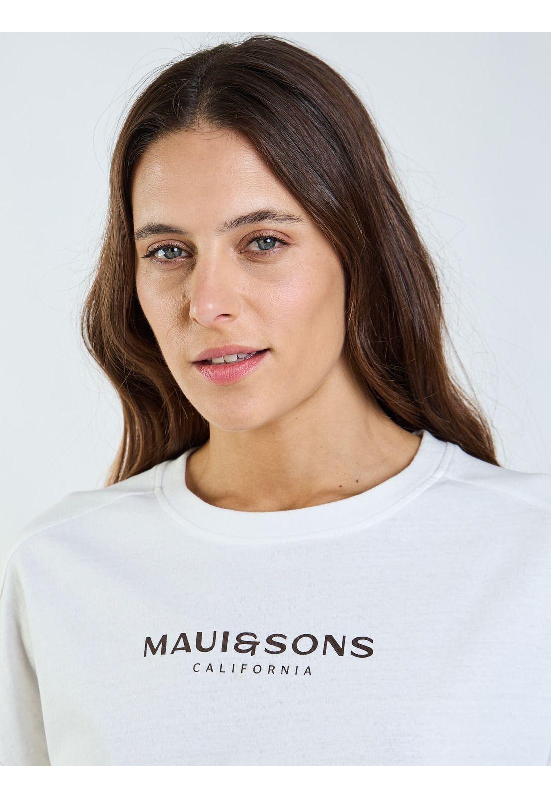 Polera MC Tera Blanco Mujer Maui and Sons-4