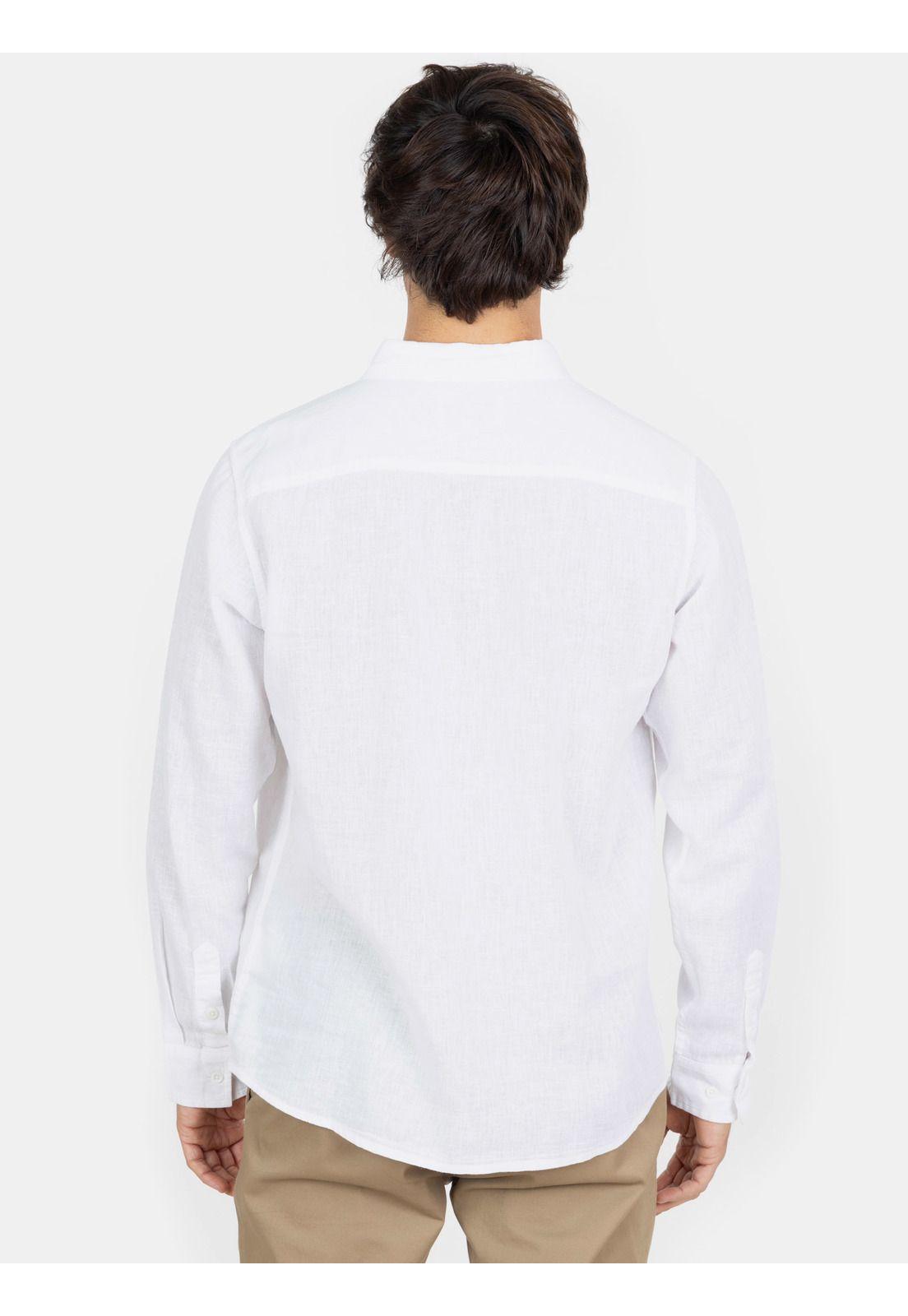 Camisa ML Aloha Blanco Hombre Maui And Sons-1
