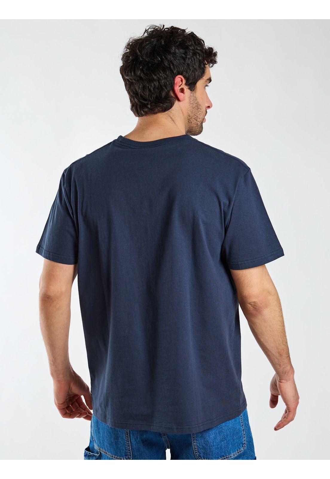 Polera MC Timewave Azul Hombre Volcom-1