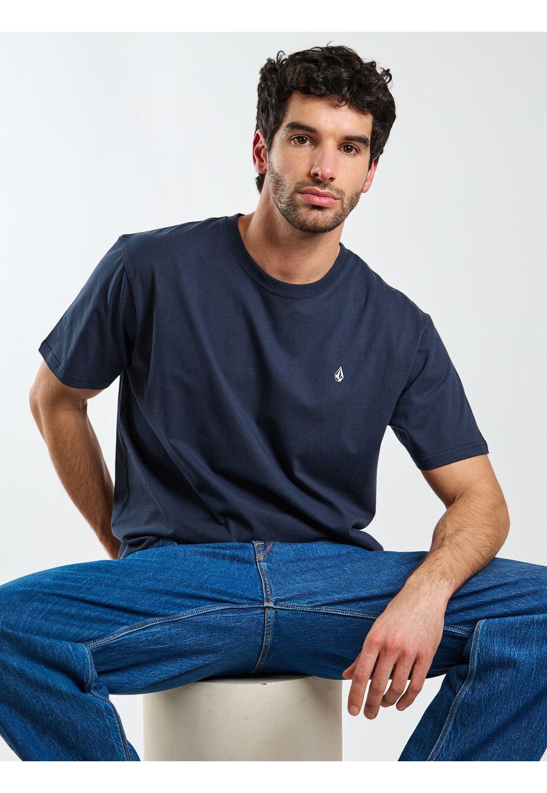 Polera MC Timewave Azul Hombre Volcom-6