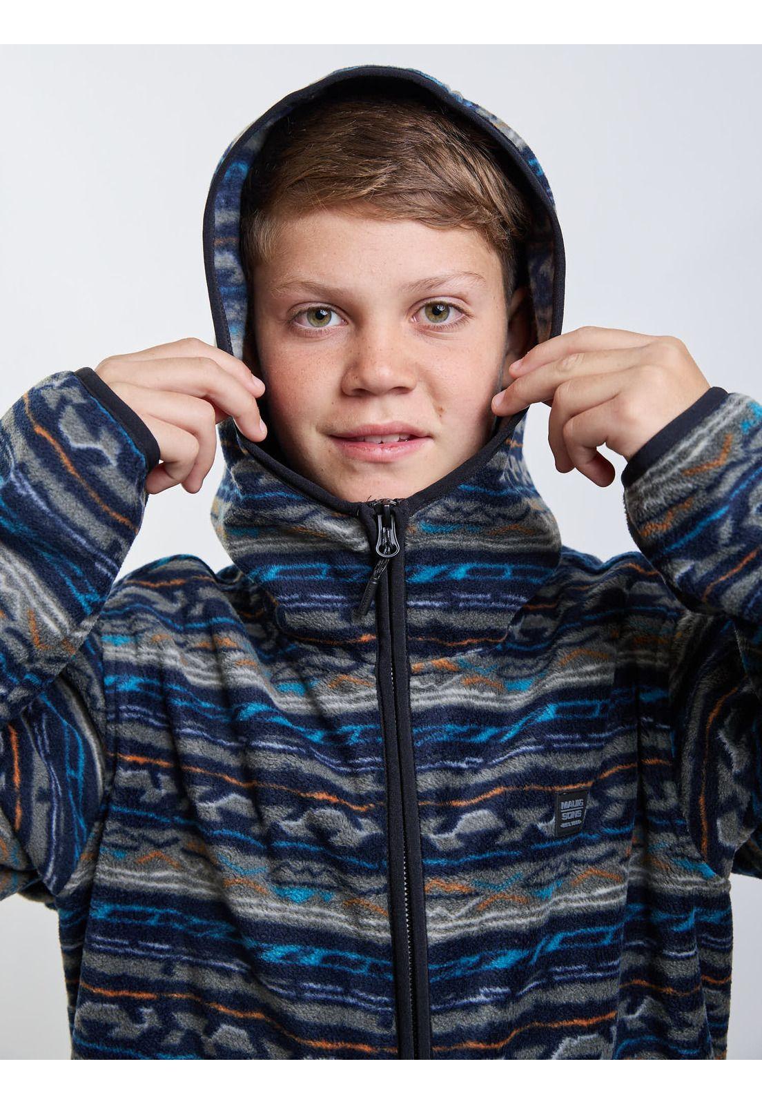 Poleron Micropolar Tribal Spirit Multicolor Infantil Maui And Sons-3