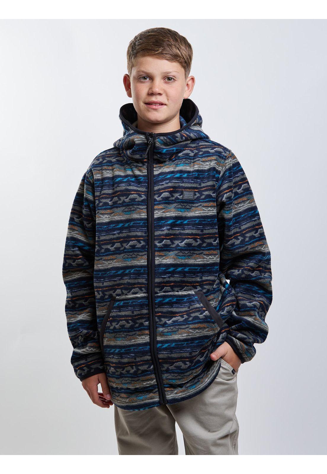 Poleron Micropolar Tribal Spirit Multicolor Infantil Maui And Sons-6