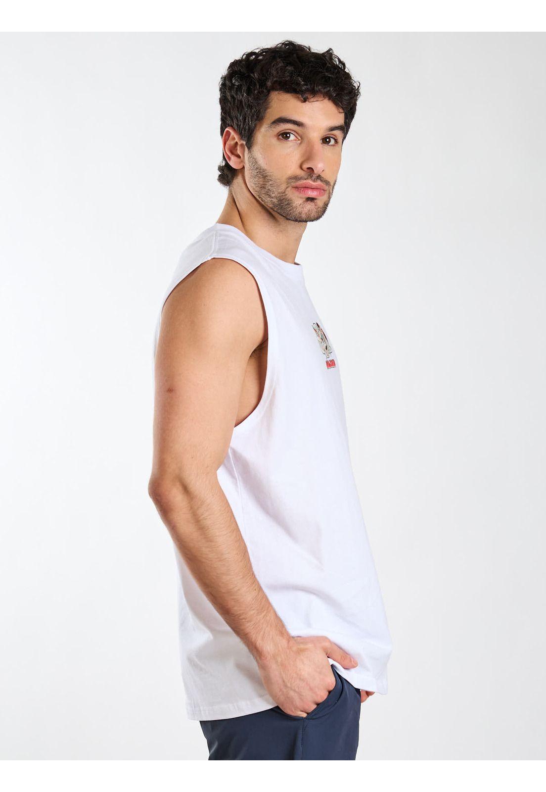 Polera SM Prime Blanco Hombre Volcom-3