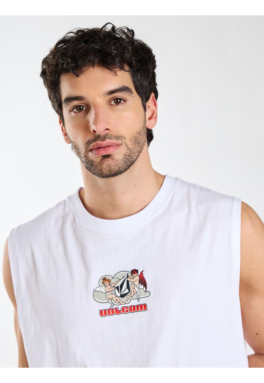 Polera SM Prime Blanco Hombre Volcom-4
