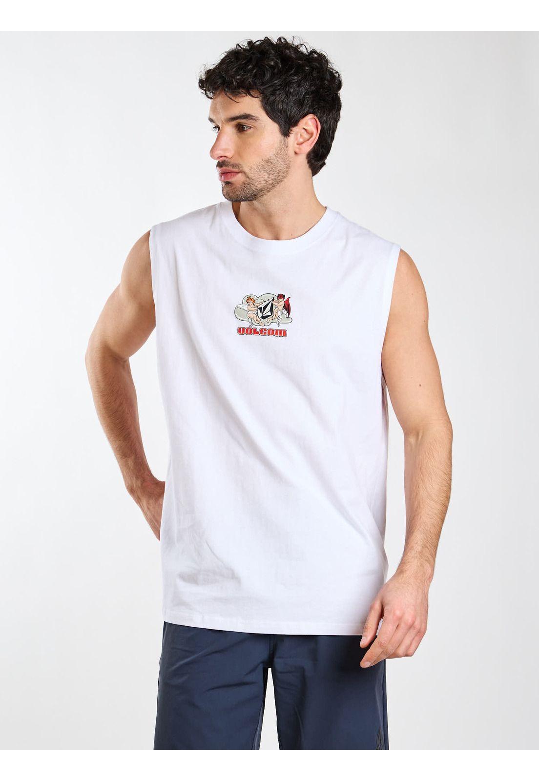 Polera SM Prime Blanco Hombre Volcom-6