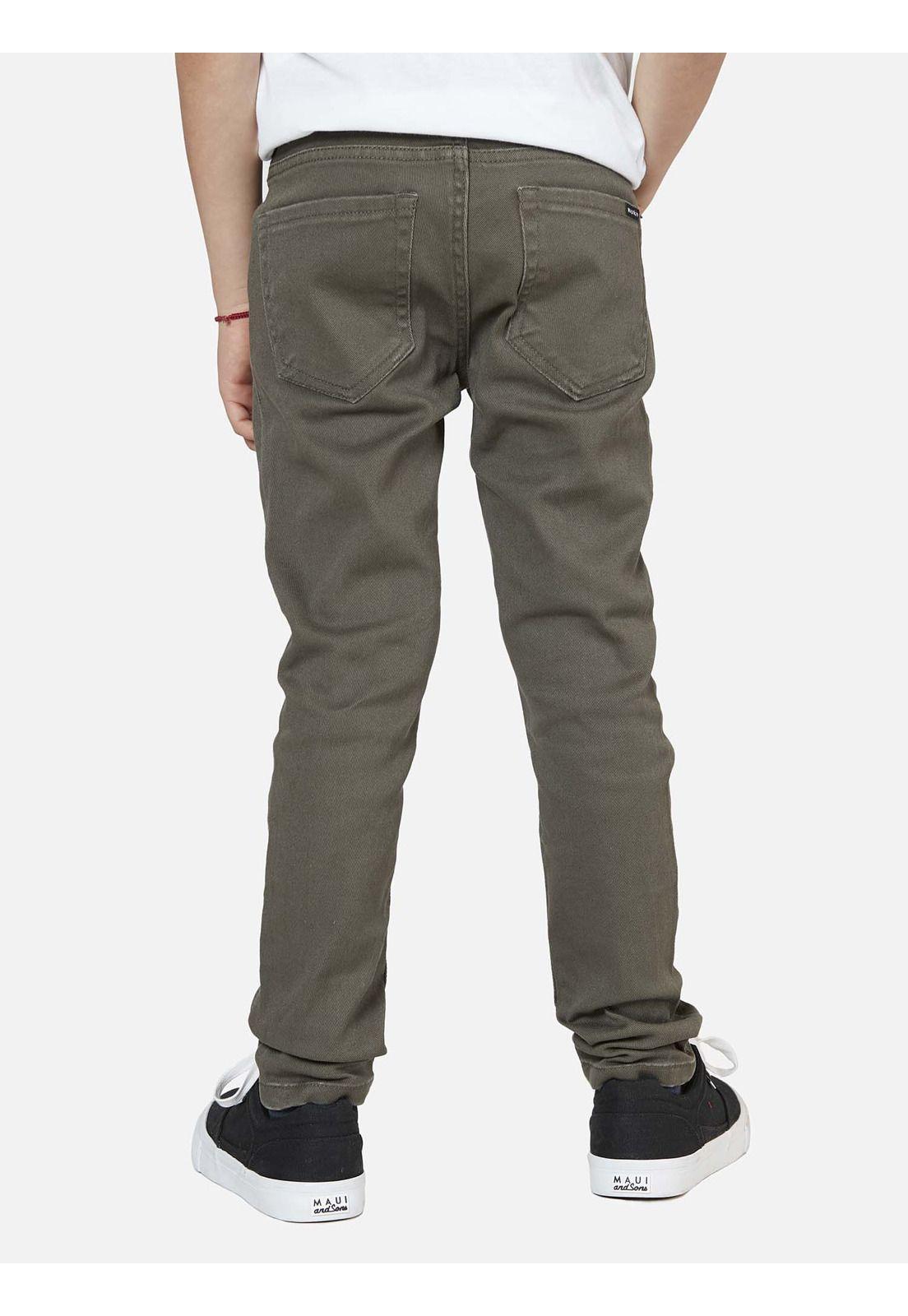 Pantalon Niño Verde 5N188-KT21 Maui and Sons-1