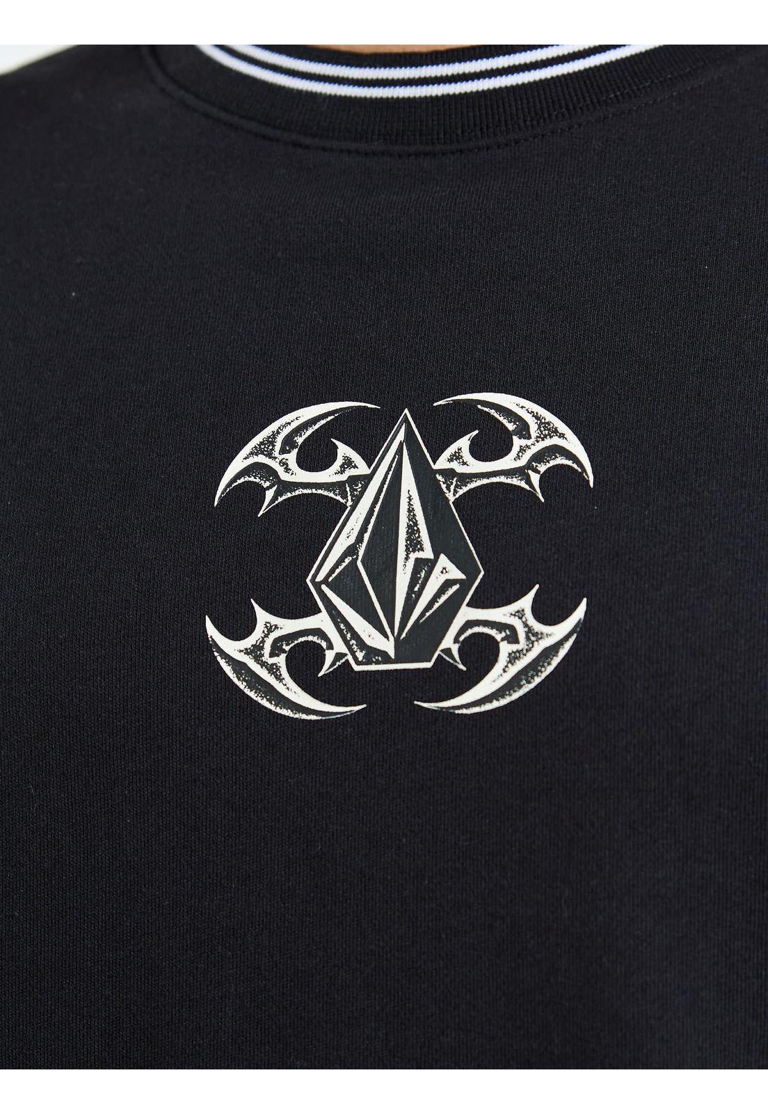 Poleron CR Drift Negro Hombre Volcom-4