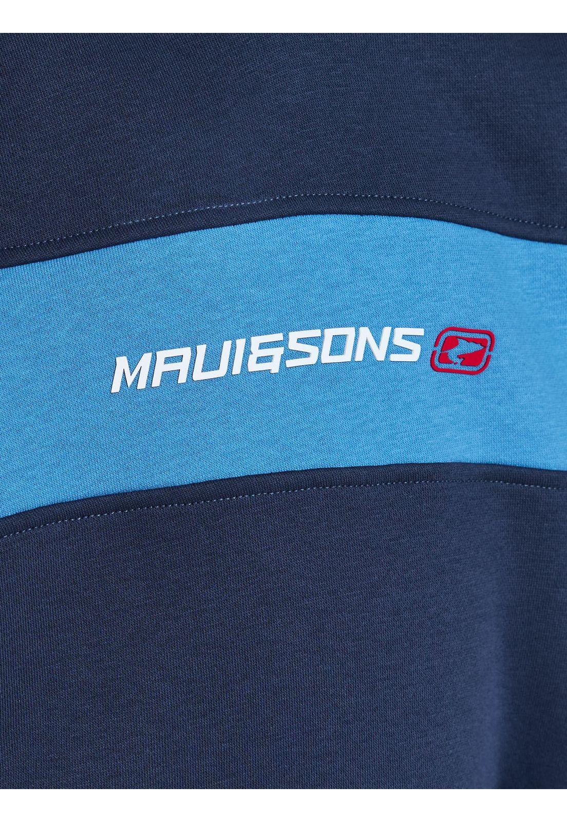 Poleron Canguro Soul Azul Infantil Maui and Sons-4