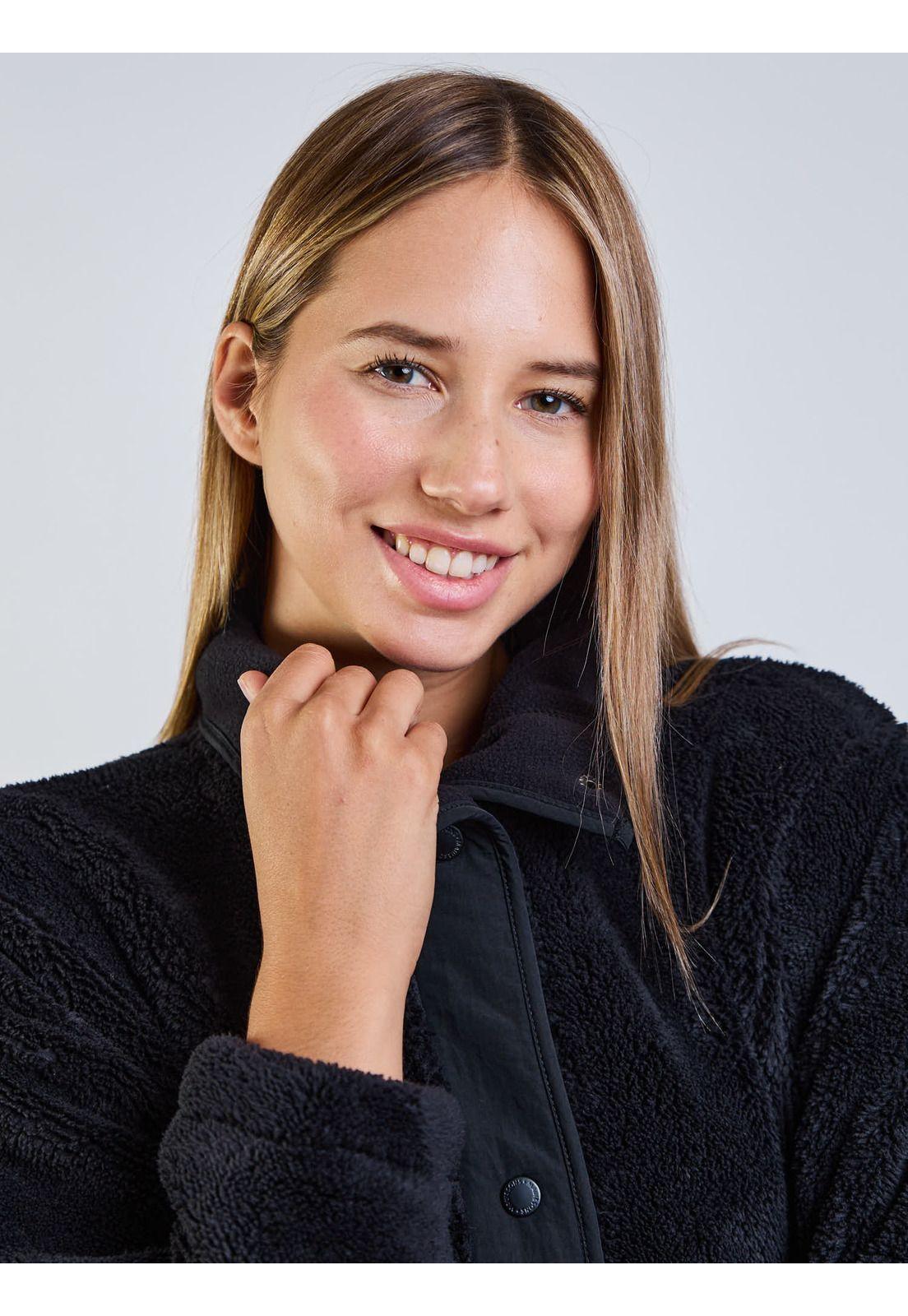 Poleron Pyron Negro Mujer Maui And Sons-5