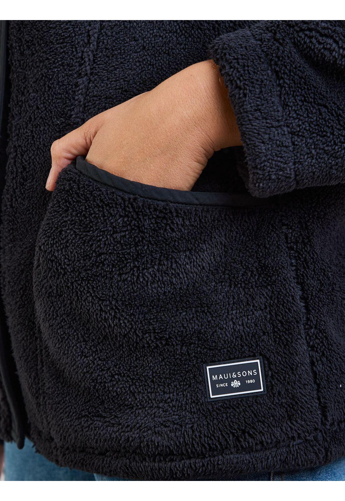 Poleron Pyron Negro Mujer Maui And Sons-6