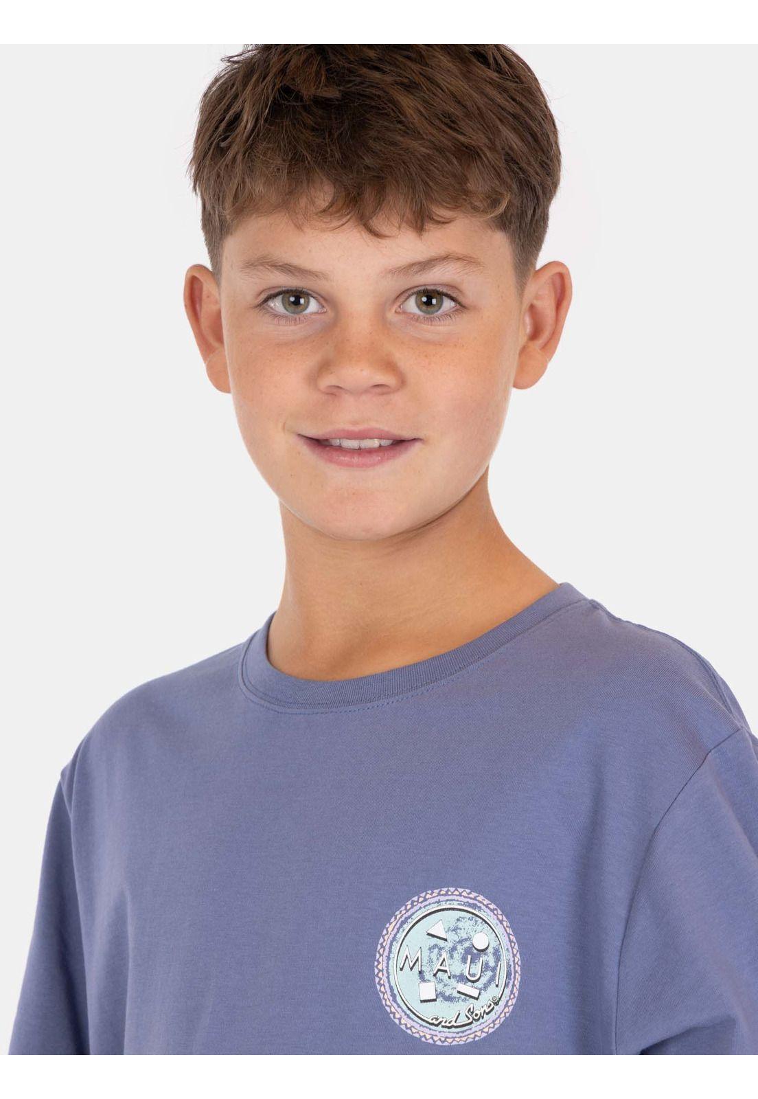Polera MC Marealux Morado Infantil Maui And Sons-2