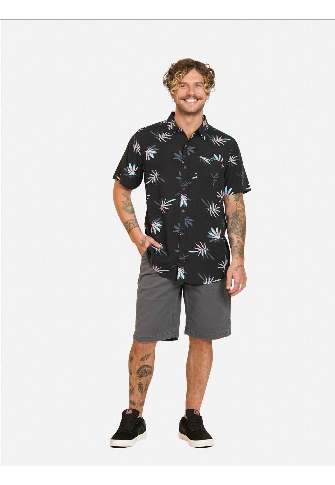 Bermuda Kailua Gris Hombre Maui And Sons-3