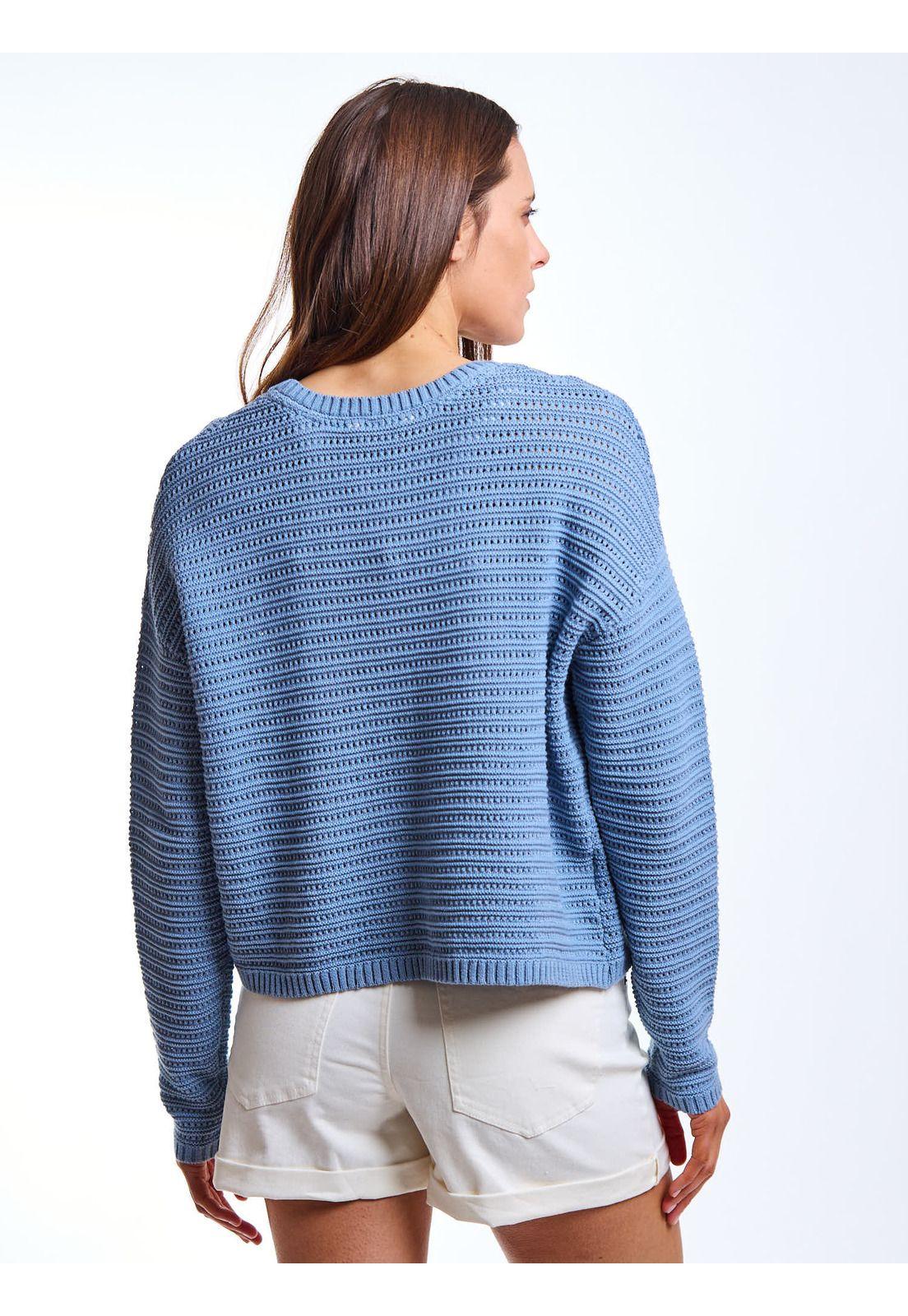 Sweater Alba Azul Mujer Maui and Sons-1