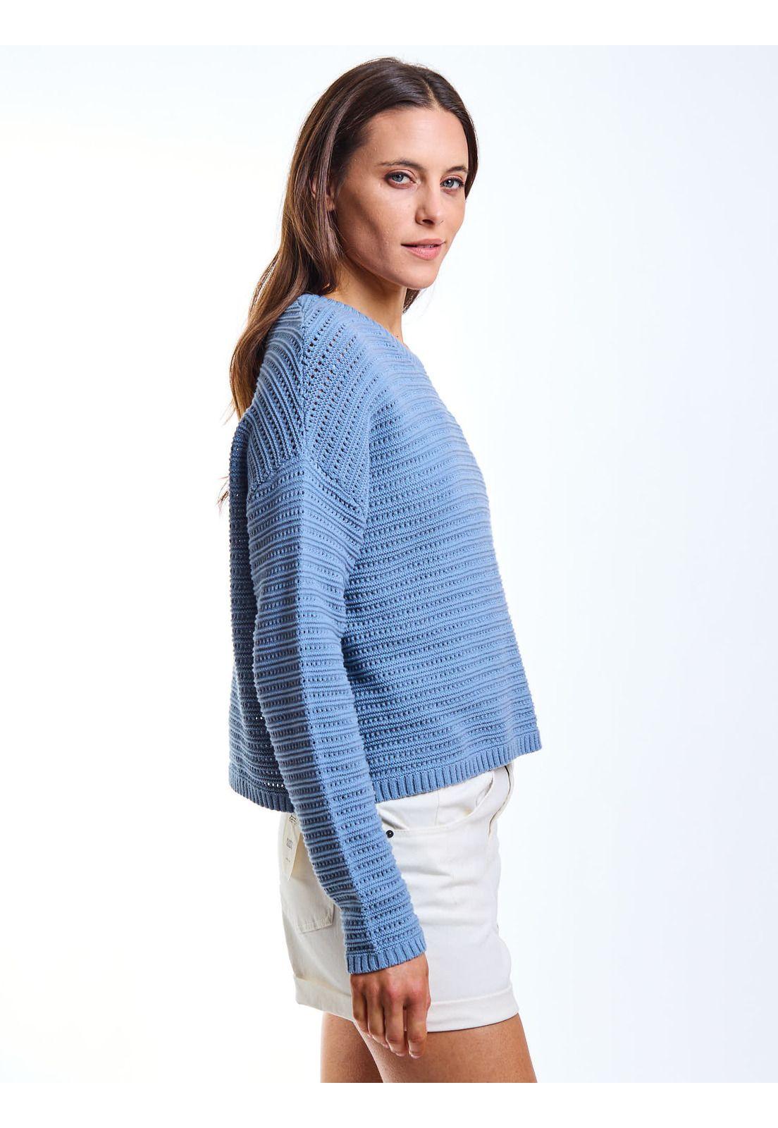 Sweater Alba Azul Mujer Maui and Sons-2