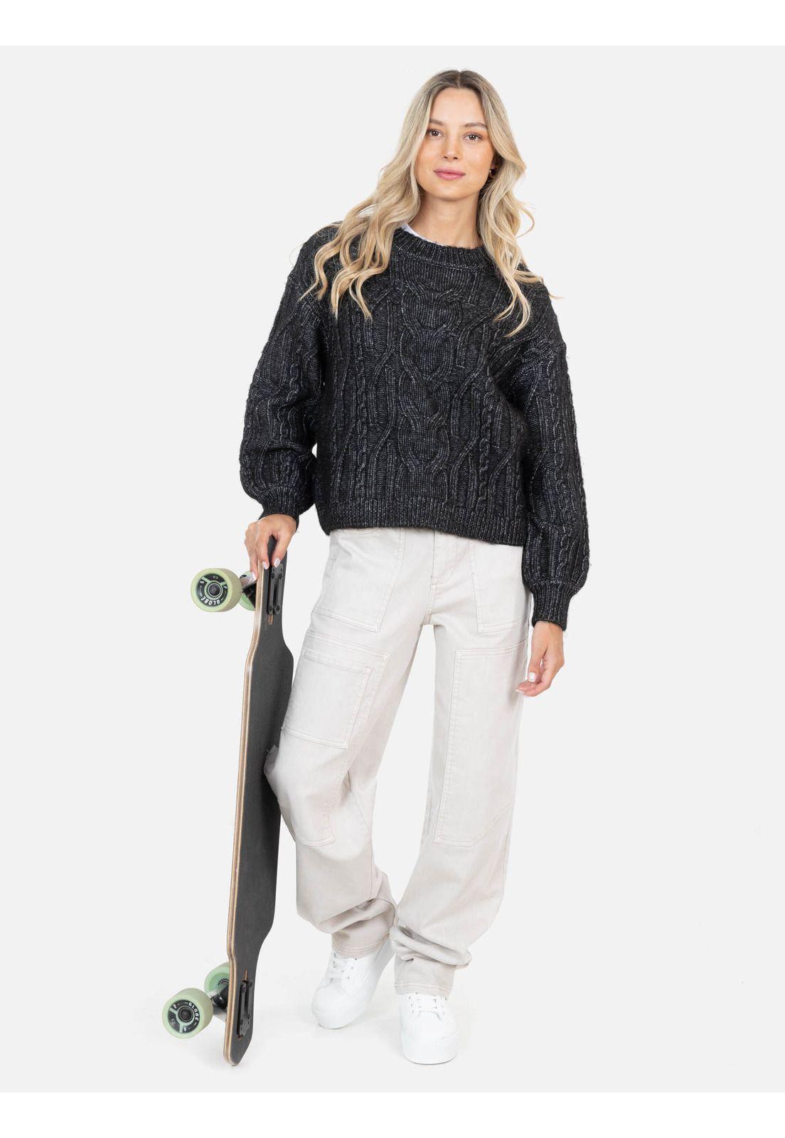 Sweater Alizee Negro Mujer Maui And Sons-3