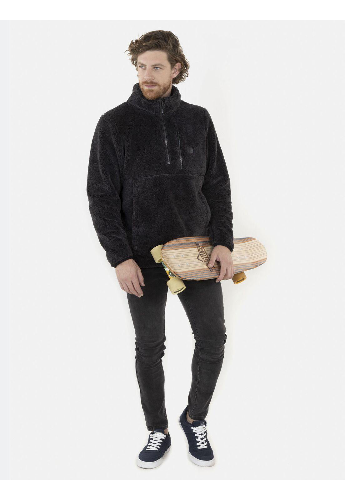Poleron ALL WINTER Hombre Gris Maui and Sons-3
