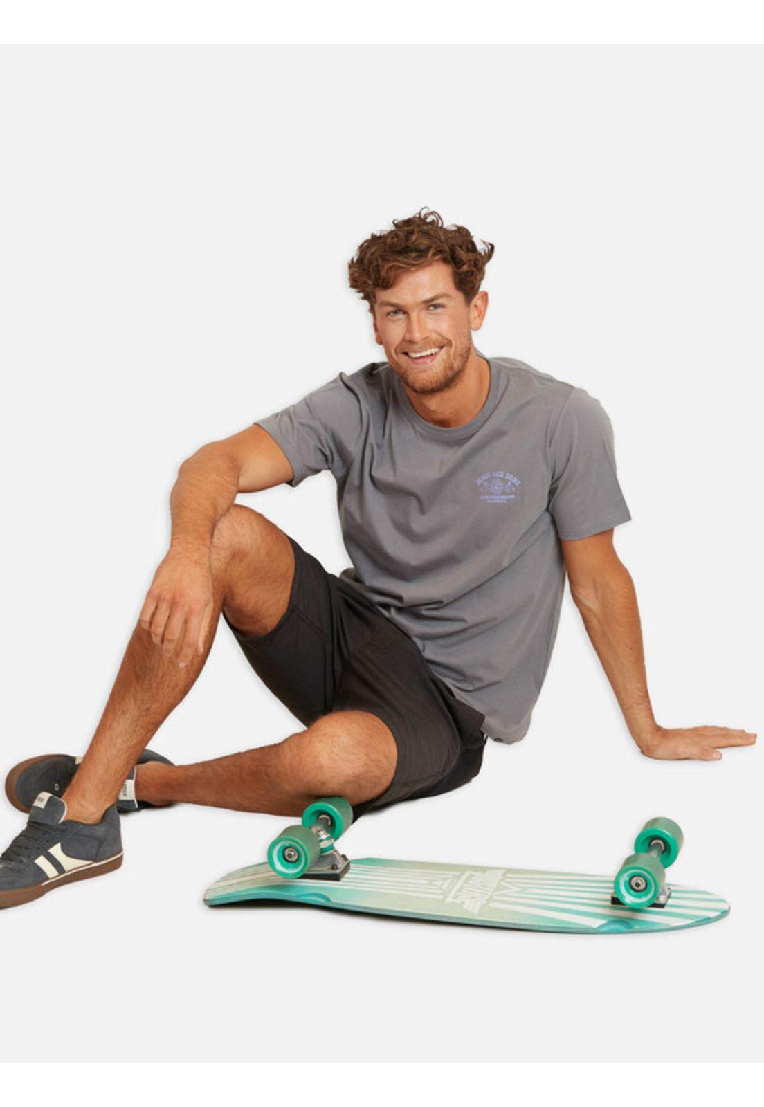 Bermuda Fantasy Chino Hombre Gris Maui And Sons-3