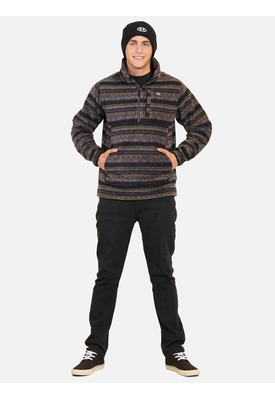 Poleron MicroCozy Multicolor Hombre Maui And Sons-3
