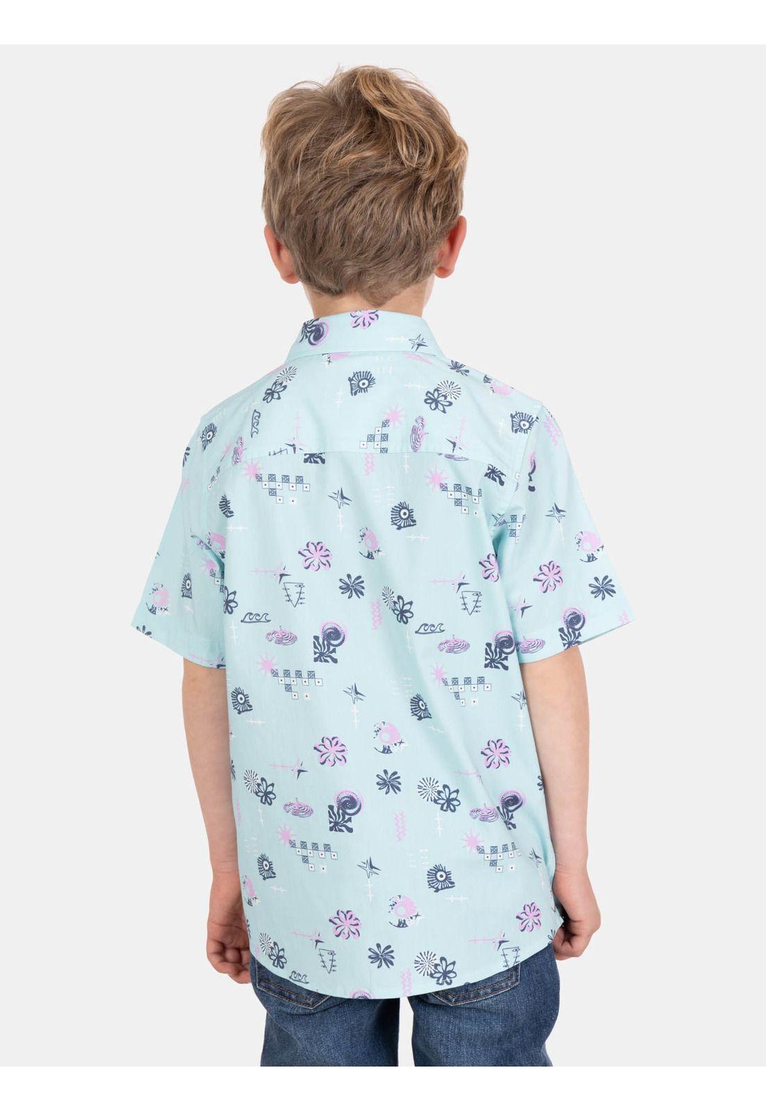 Camisa MC Survale Multicolor Infantil Maui And Sons-1