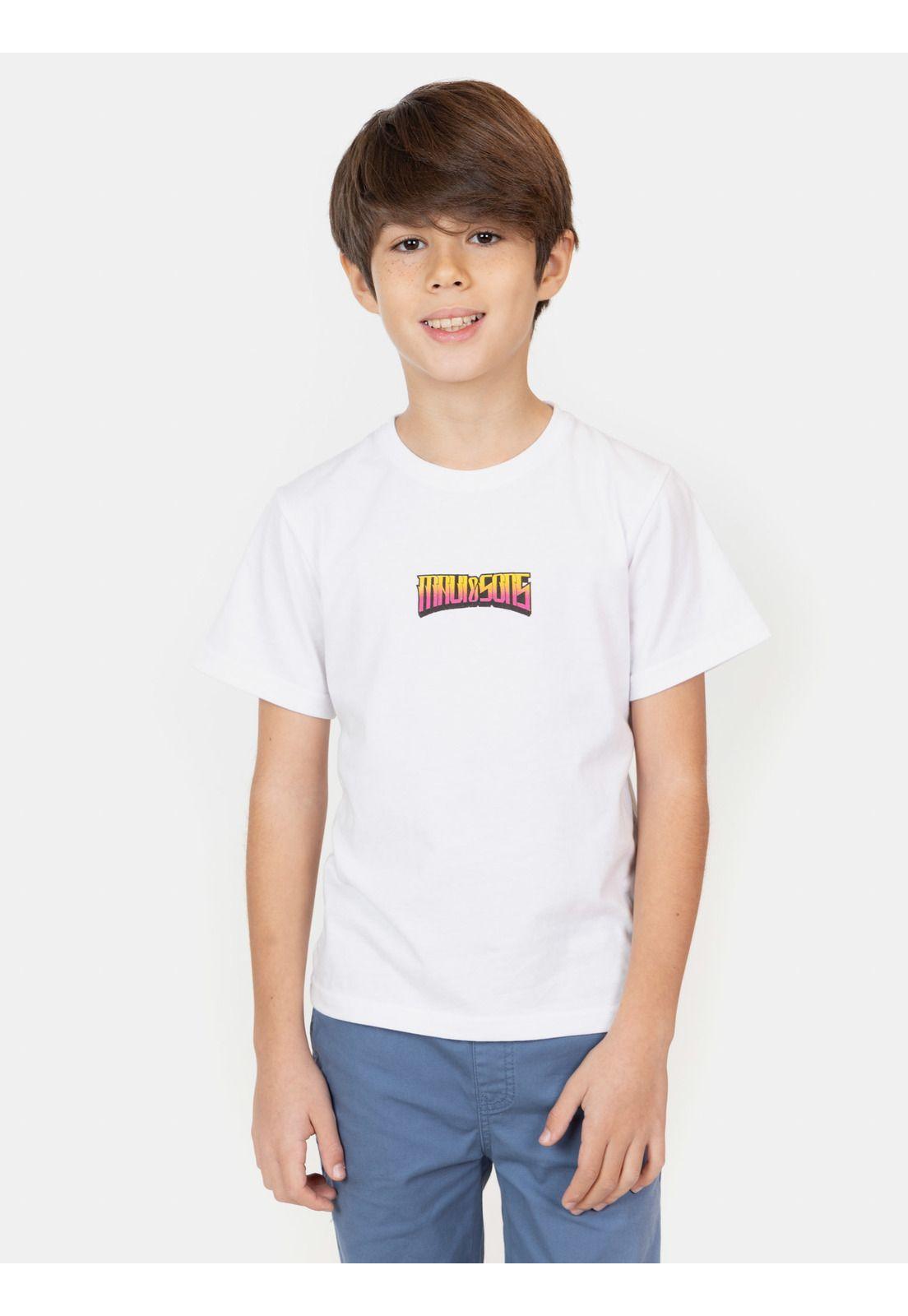 Polera MC Lock And Loaded Blanco Niño Maui And Sons-2