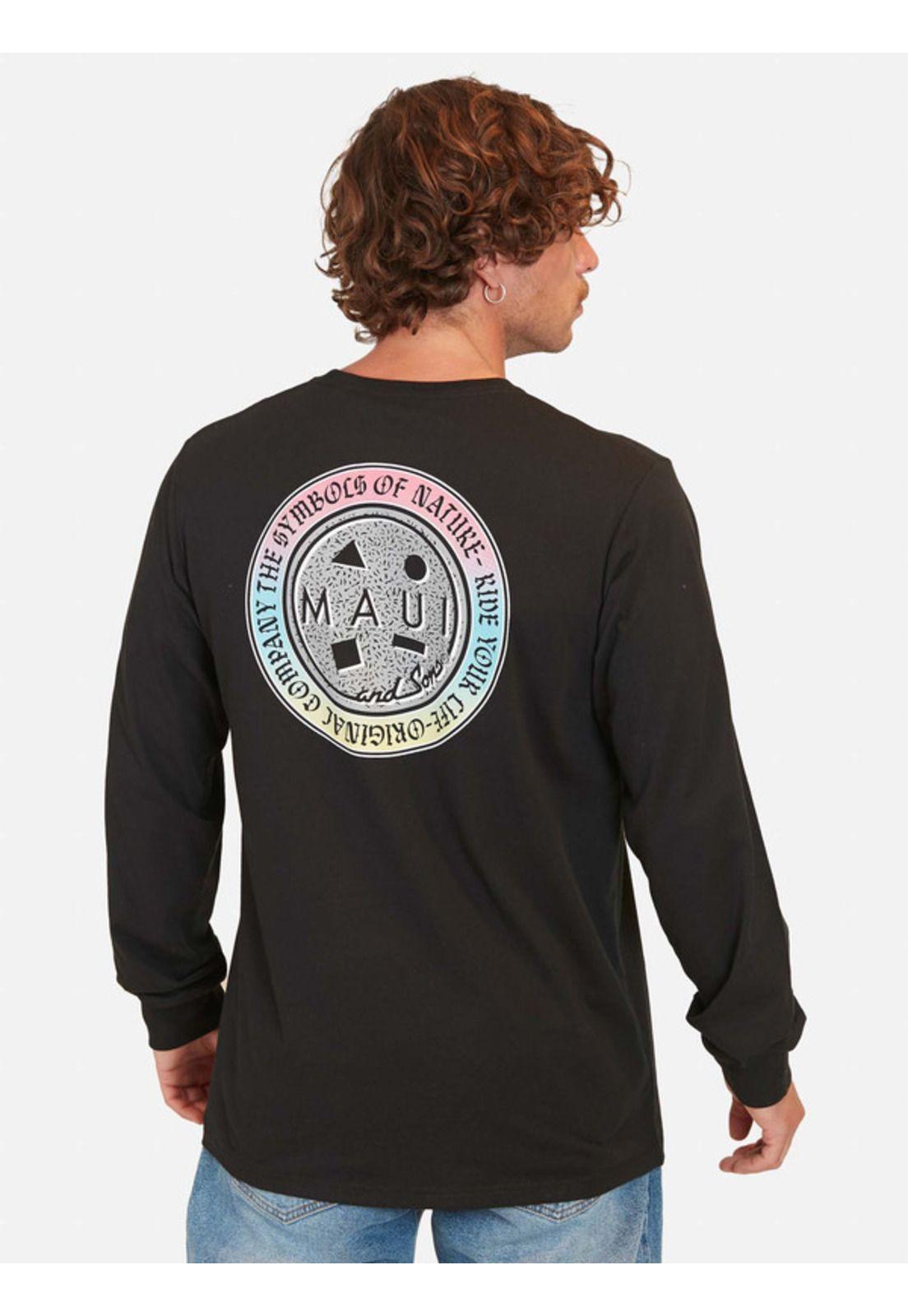 Polera 5P634 Negro Hombre Maui And Sons-1