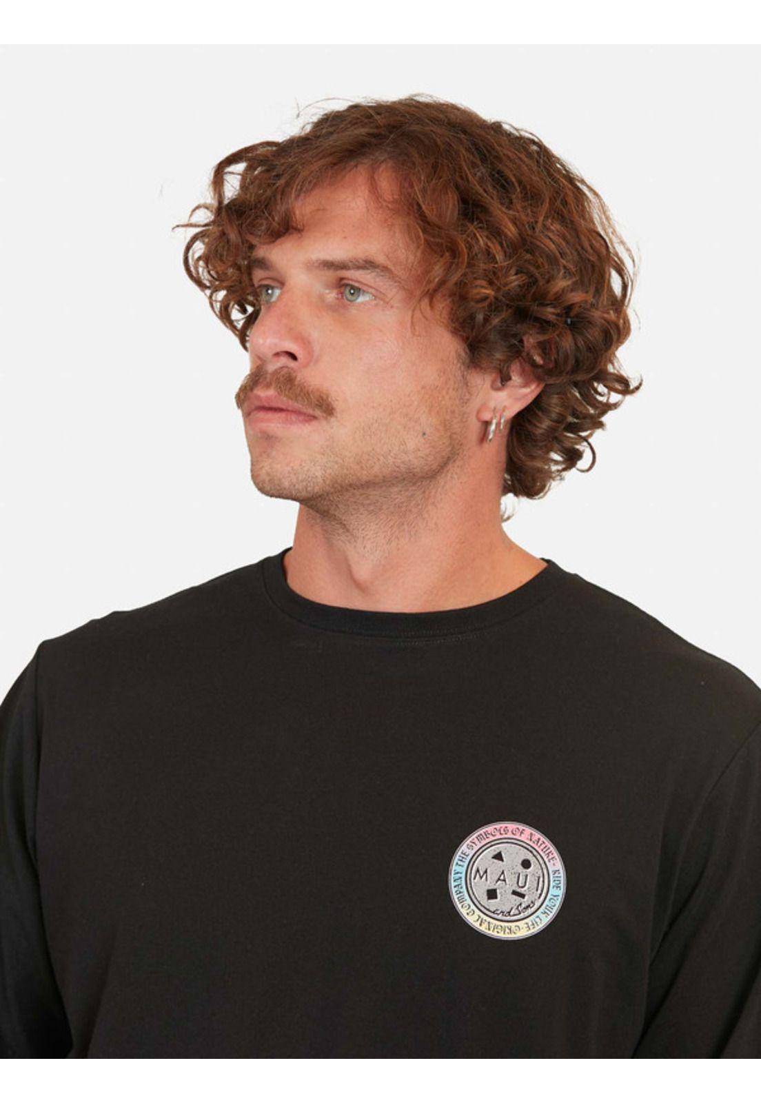 Polera 5P634 Negro Hombre Maui And Sons-2