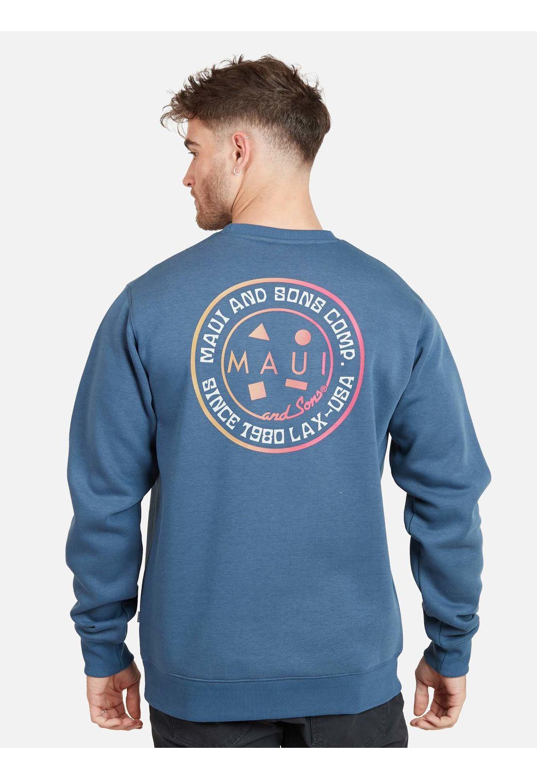 Poleron SINCE 198 LAX Hombre Denim Maui and Sons-1