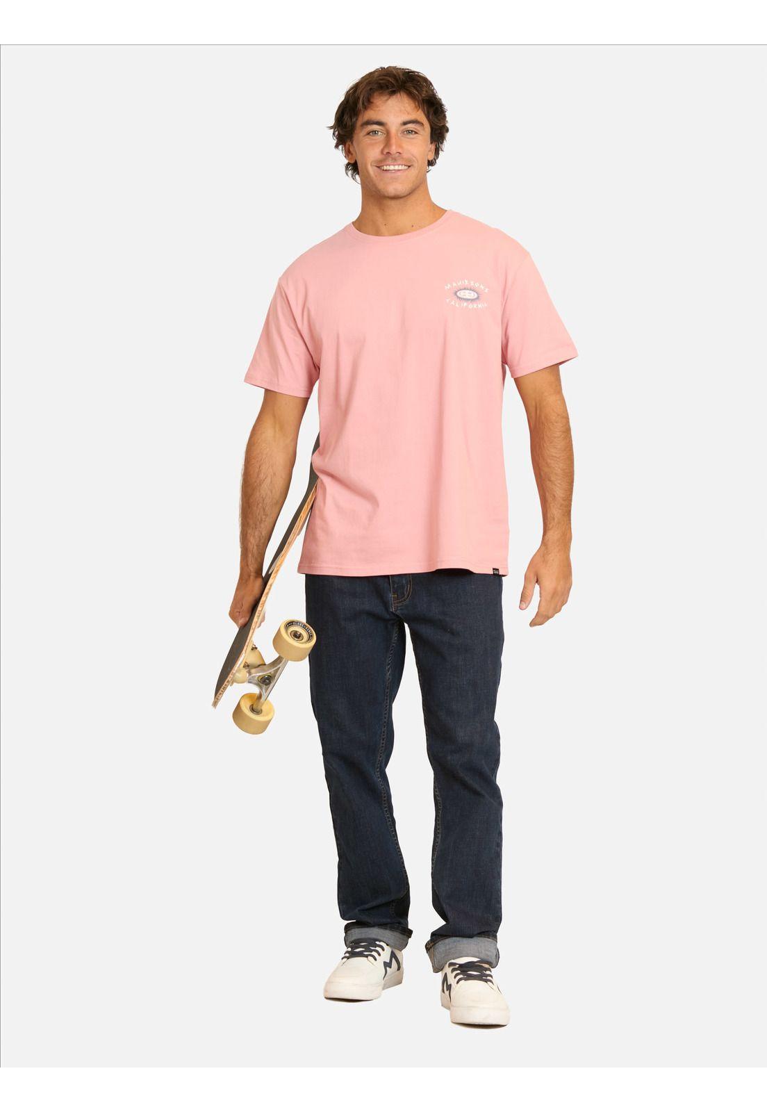 Polera MC Besis Rosado Hombre Maui And Sons-3