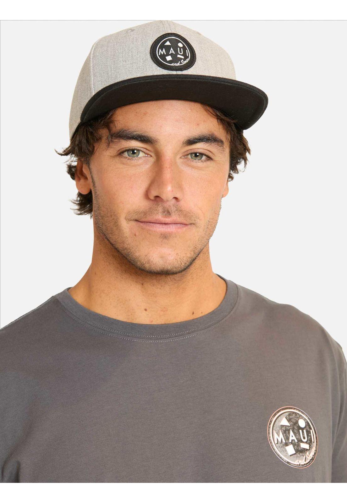 Polera MC Rexoloft Gris Hombre Maui And Sons-2