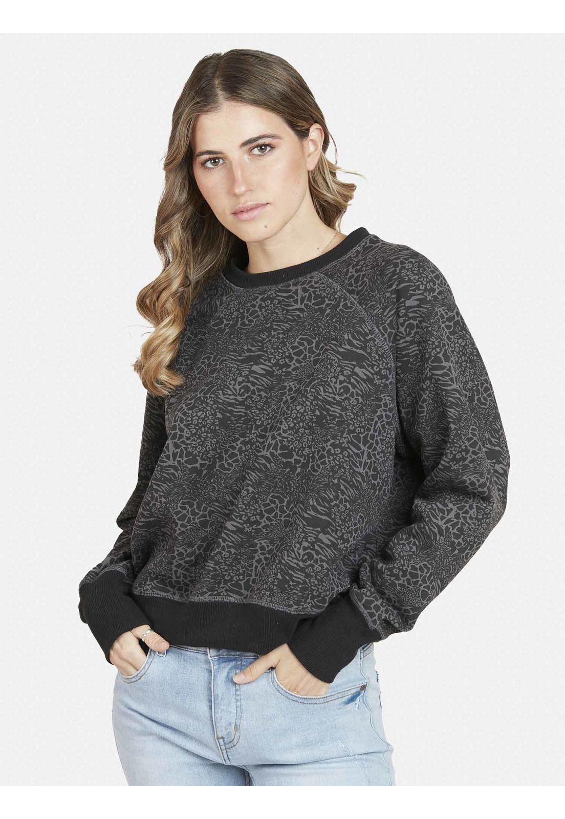 Poleron LEO CREW Mujer Multicolor Maui and Sons-0