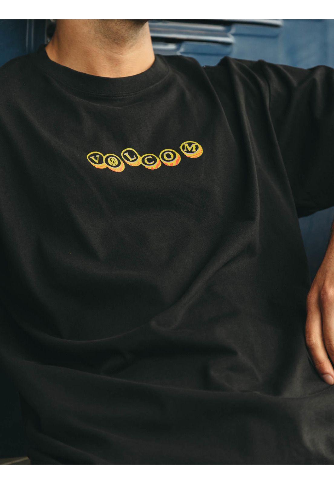 Polera MC Veevo Negro Hombre Volcom-2