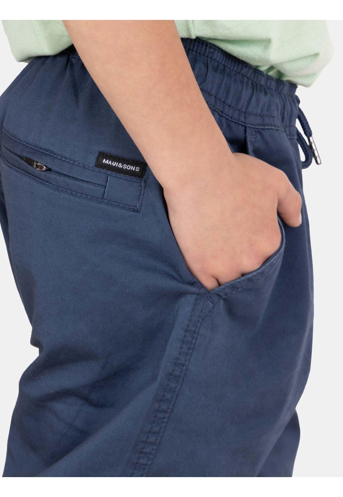 Pantalón Jogger Naluair Celeste Infantil Maui And Sons-2